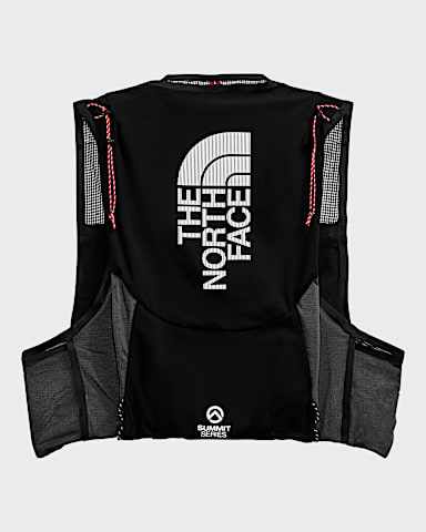 Gilet de course Summit Series 10 TNF Noir TNFGris Asphalte BACK