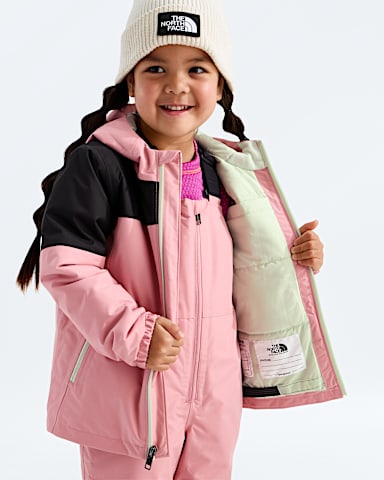 Kids Freedom Insulated Jacket TNF Primrose MODELALT4