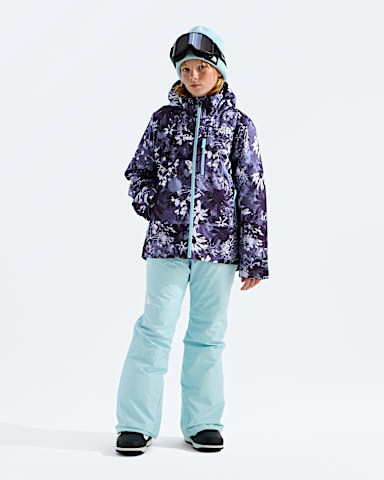 Girls Freedom Insulated JacketPrint TNF Endless Dusk Moon Florals Print HERO2