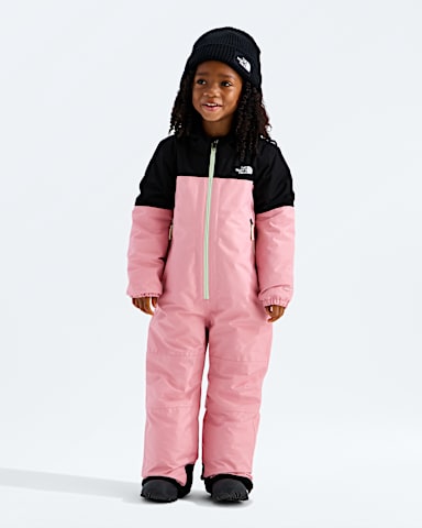Kids Freedom Insulated Snowsuit TNF Primrose HERO2
