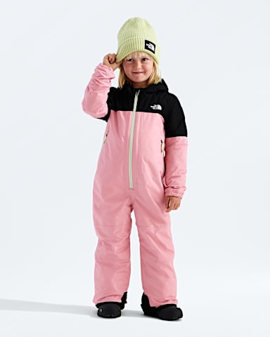 Kids Freedom Insulated Snowsuit TNF Primrose HERO3