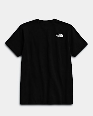 Tshirt manches courtes unisexe TNF Essentials AMK Motif Everest sur le devant TNF Noir TNF BACK