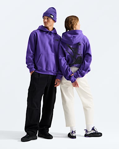 Unisex Tested And Proven Relaxed Hoodie TNF Peak Purple HERO