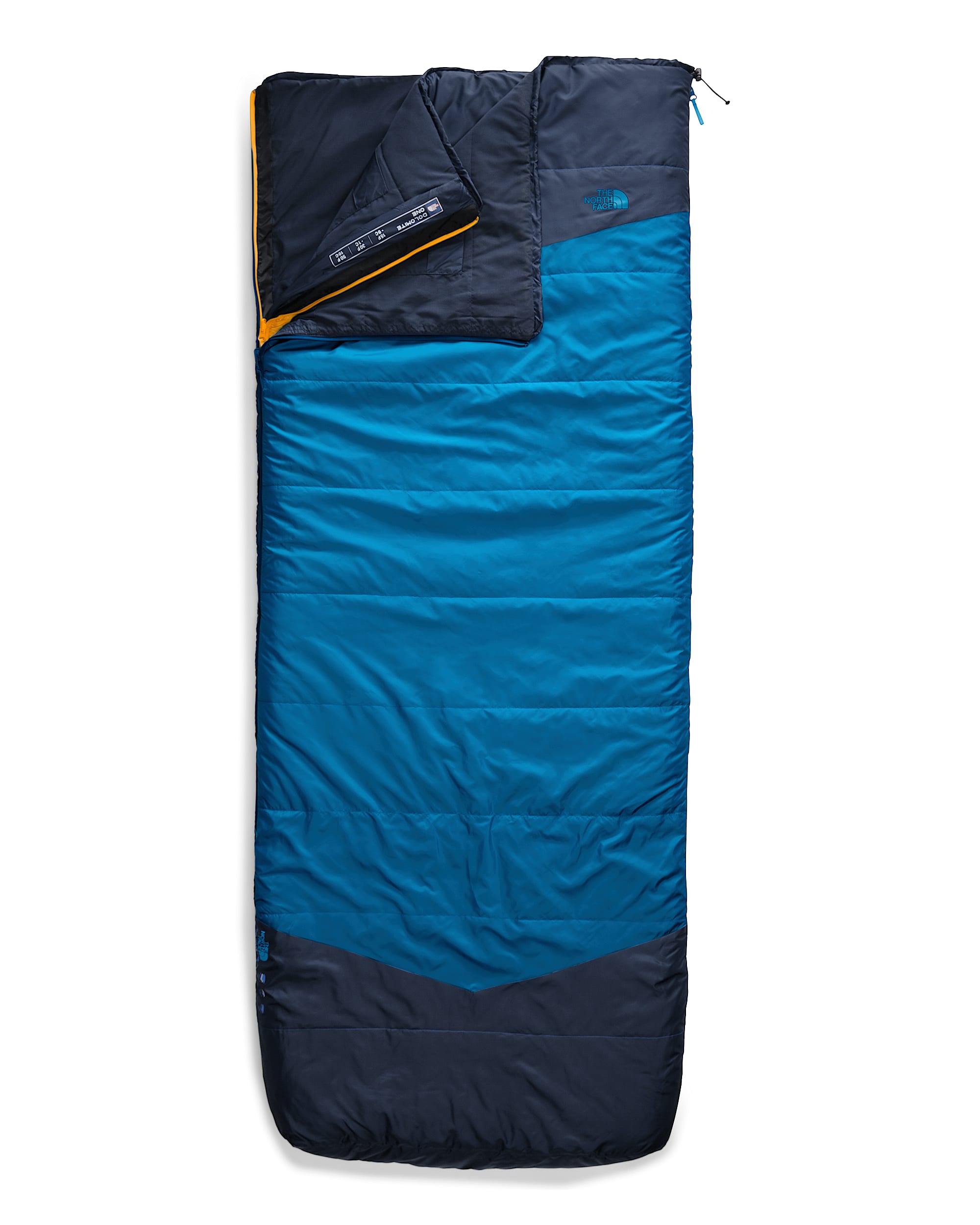 north face dolomite 40 backpacking THE 2 Person Sleep Bag 15F/-9C, Hyper Bl, Long insulated and can be configured for comfort in a range of climates The North Face Dolomite One