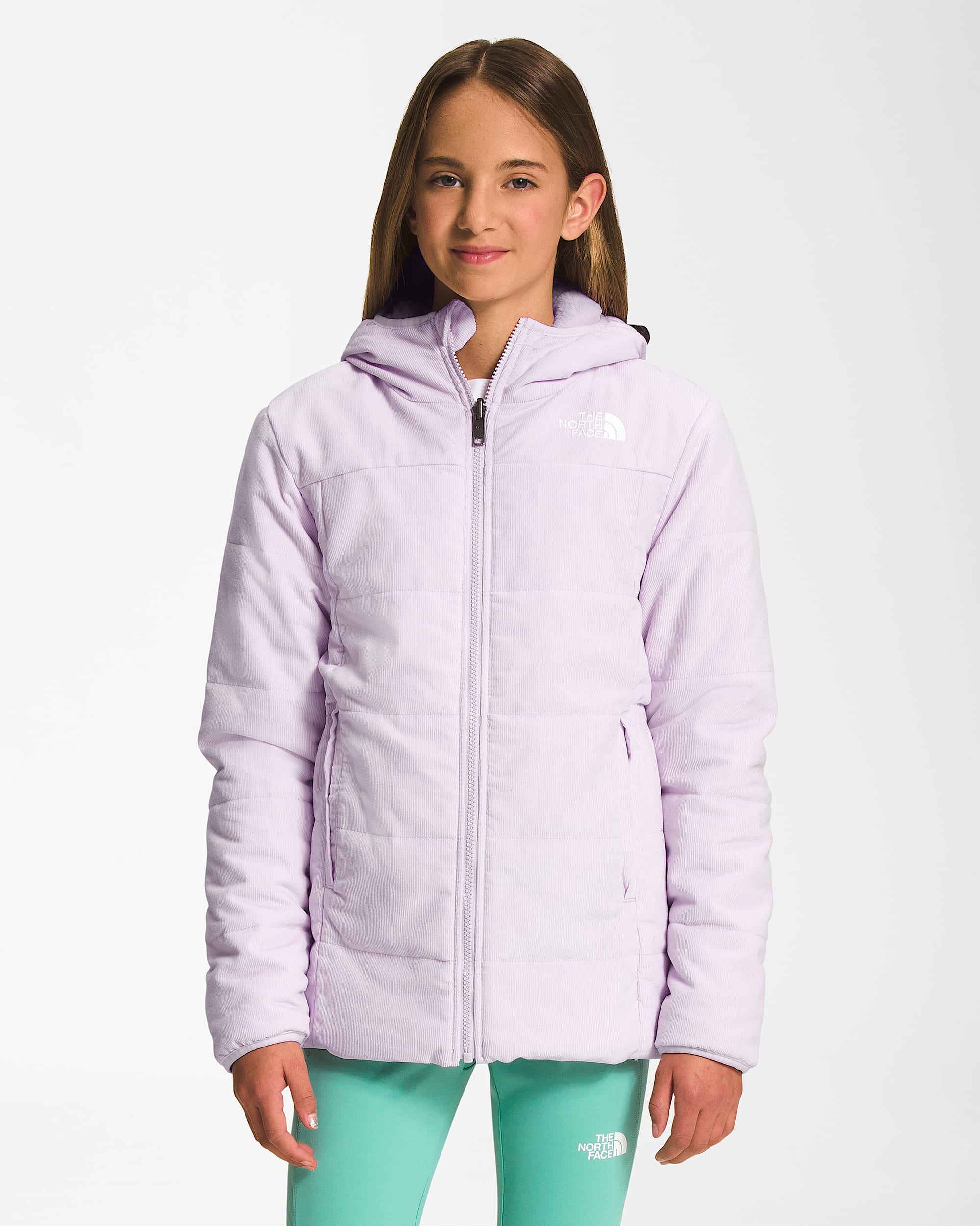 Girls' Printed Reversible Mossbud Parka | The North Face