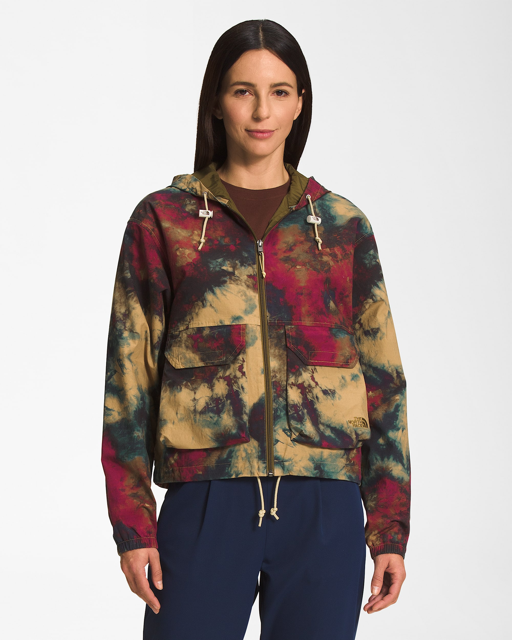 Women's Printed Ripstop Wind Hoodie | The North Face