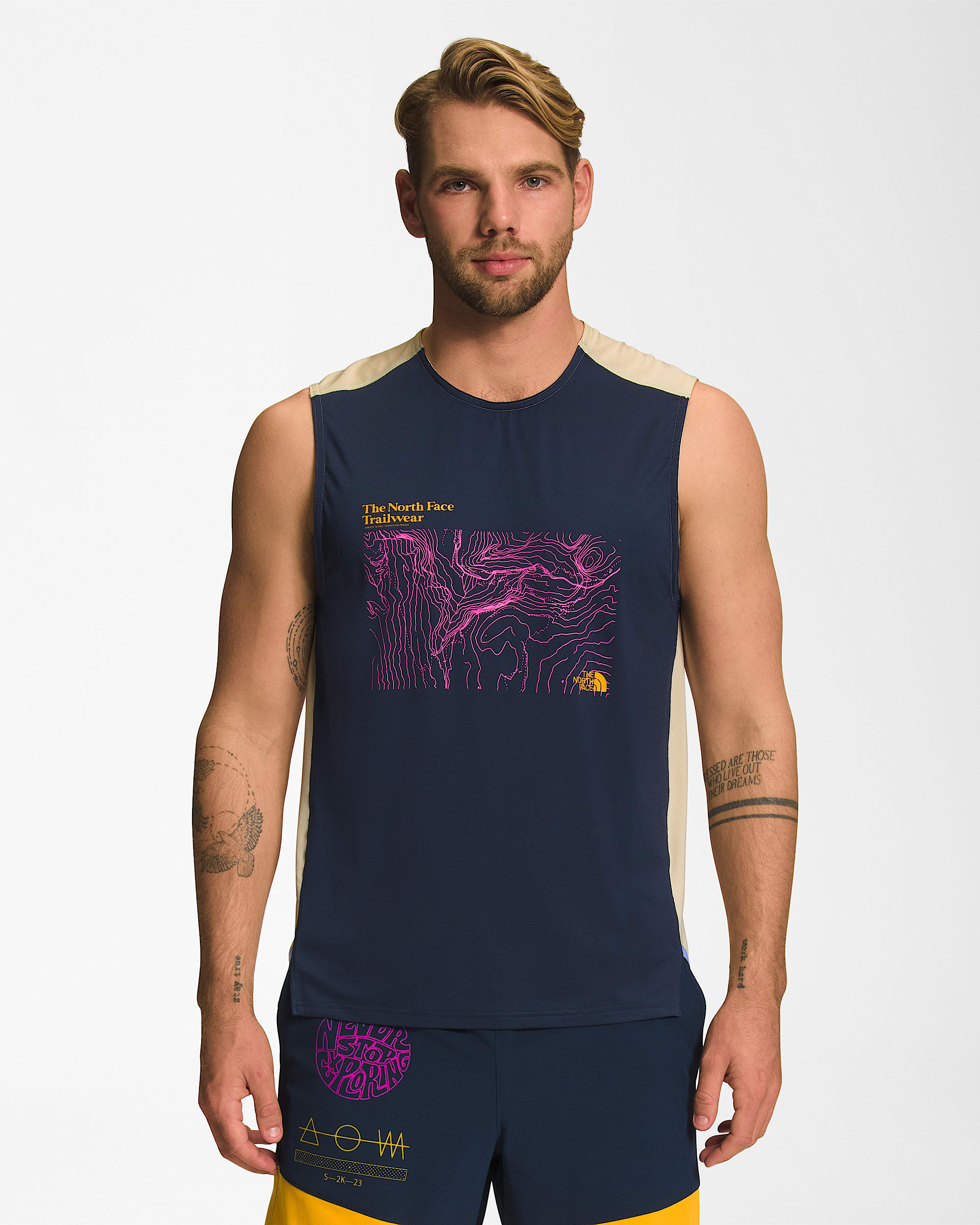 Mens Trailwear Lost Coast Sleeveless TNF HERO - 1