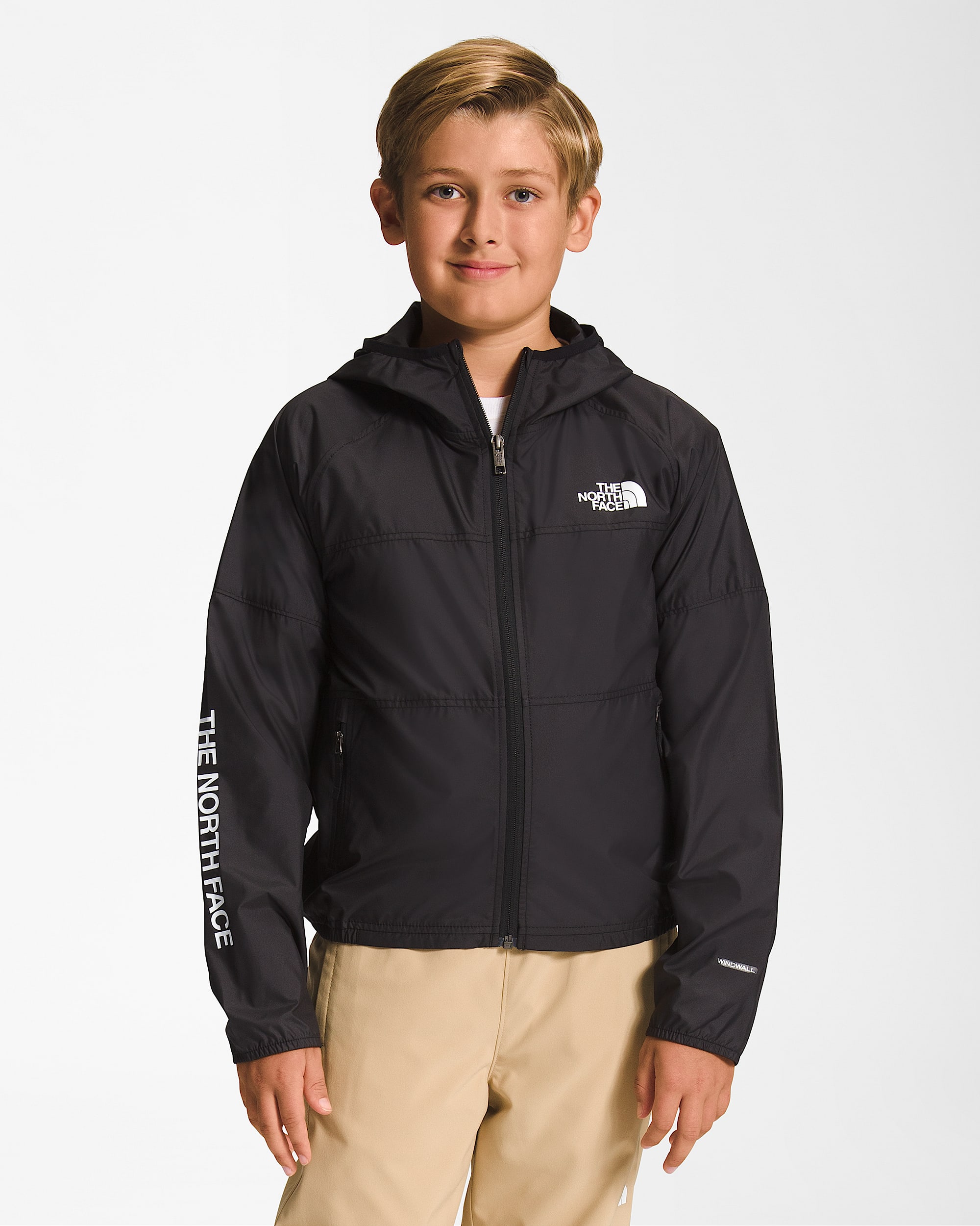 Boys' Never Stop Hooded Wind Jacket | The North Face