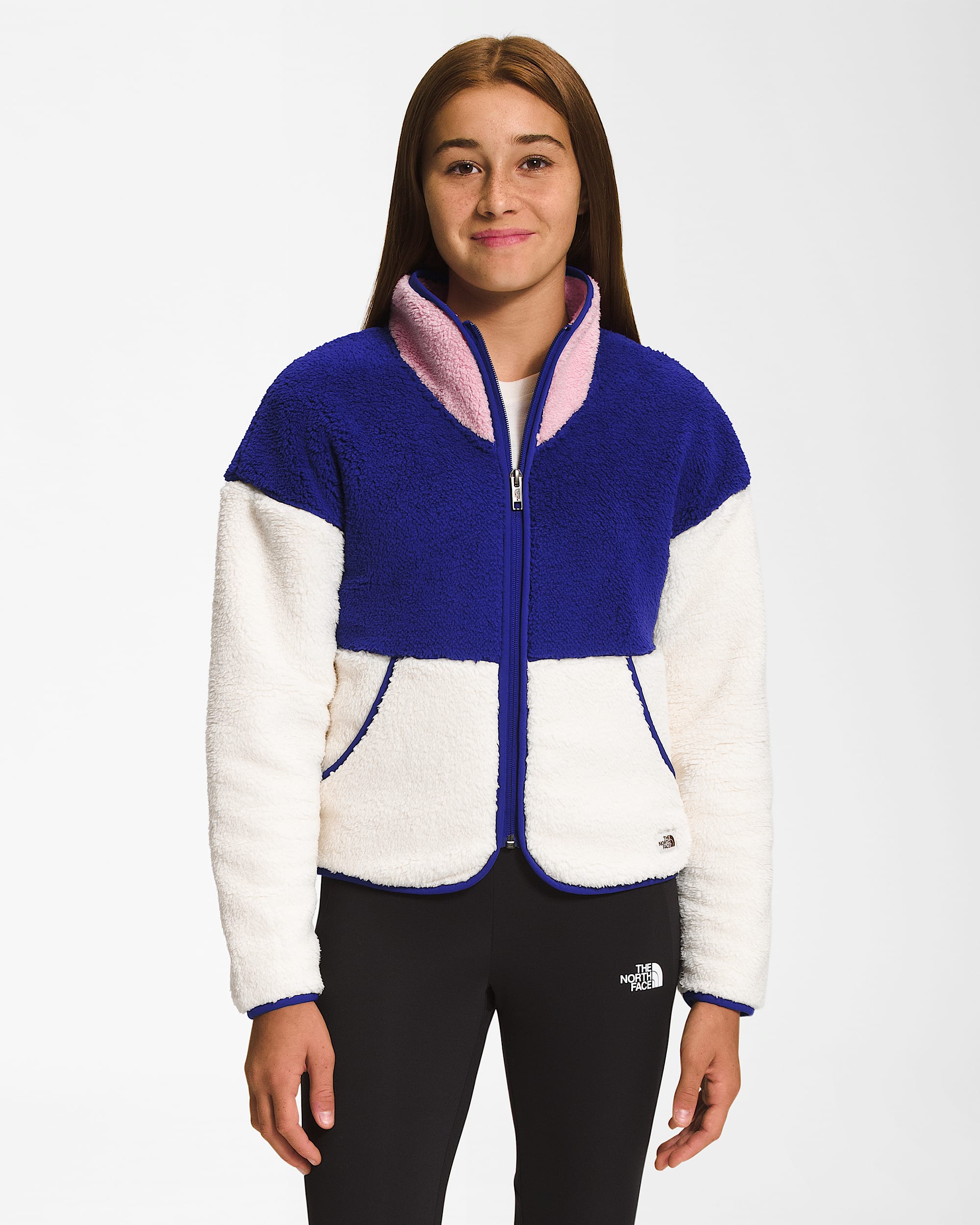 Girls' Cabin Fleece Full-Zip Jacket | The North Face