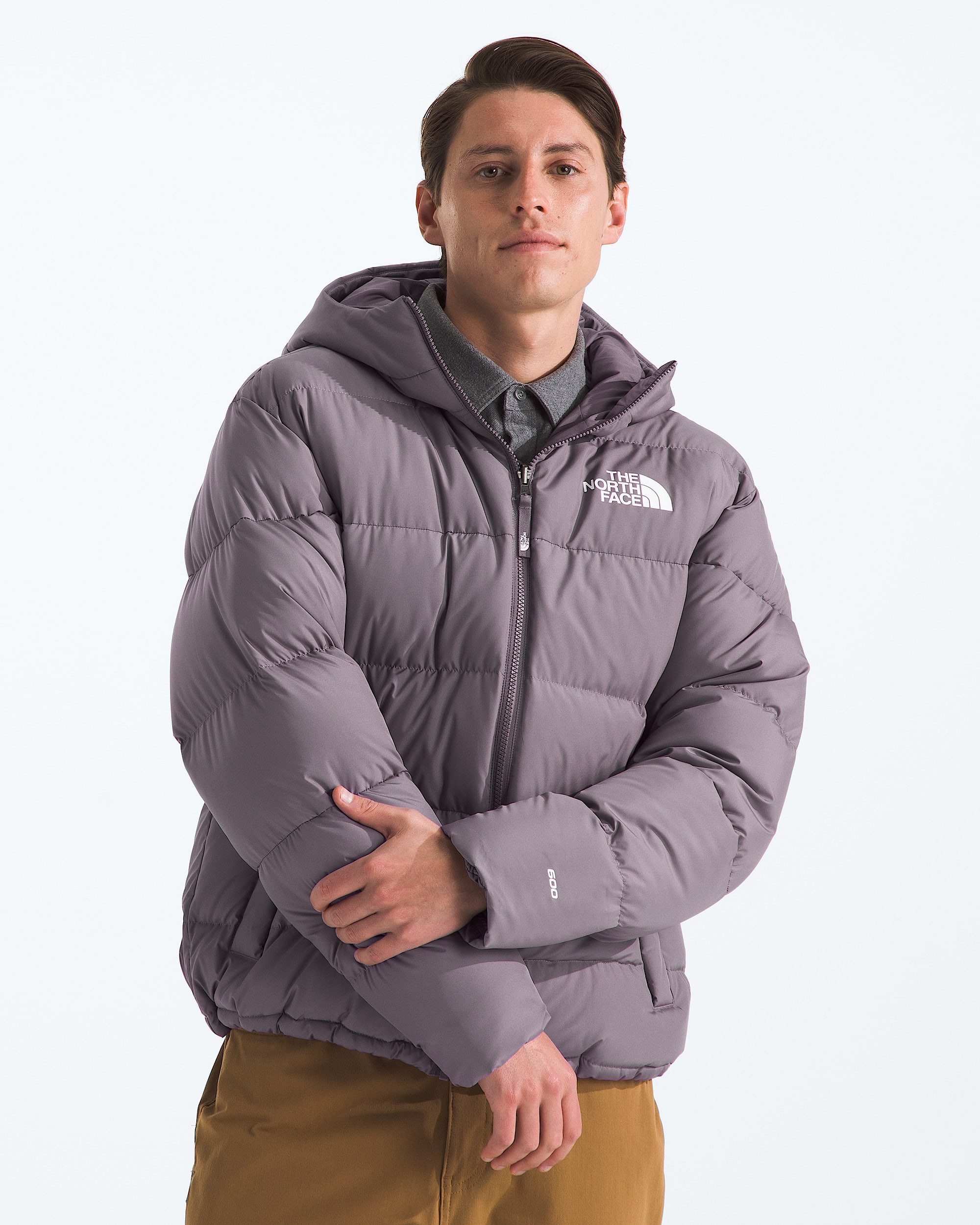 Mens Frost Fall Hooded Jacket TNF Main - 1