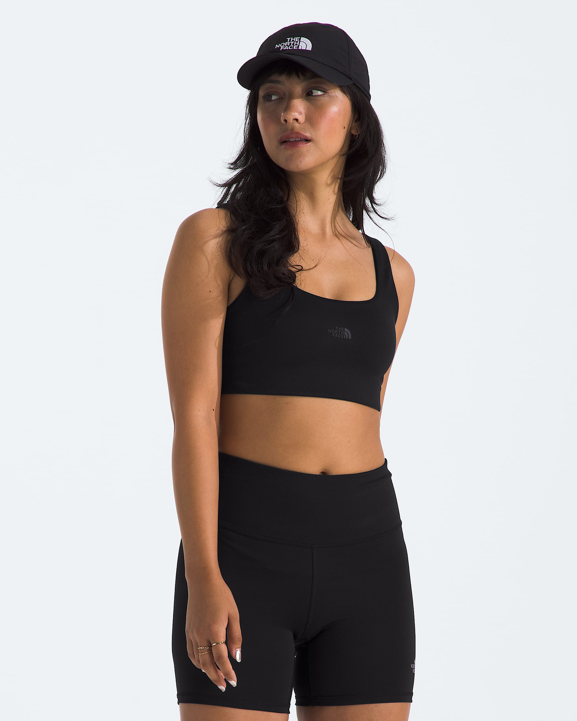 Womens Dune Sky Scoop Bra TNF Main - 1