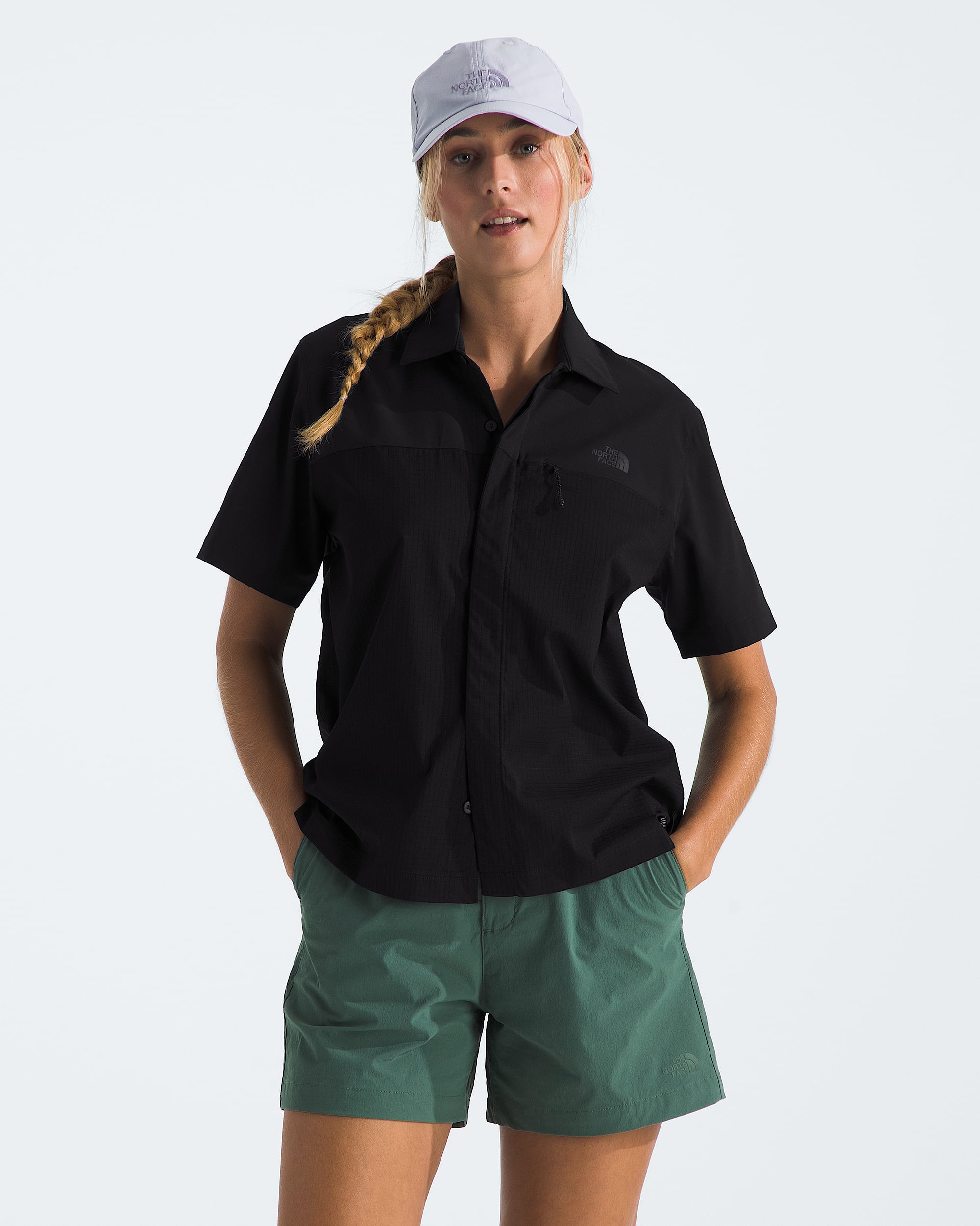 Womens ShortSleeve LIGHTRANGE Shirt TNF HERO - 1