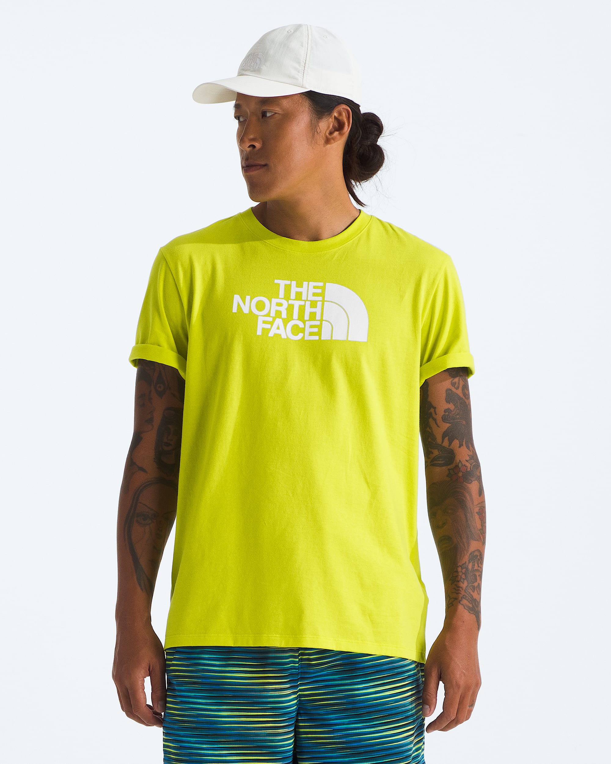Mens Evolution Half Dome Regular ShortSleeve Tee TNF Main - 1