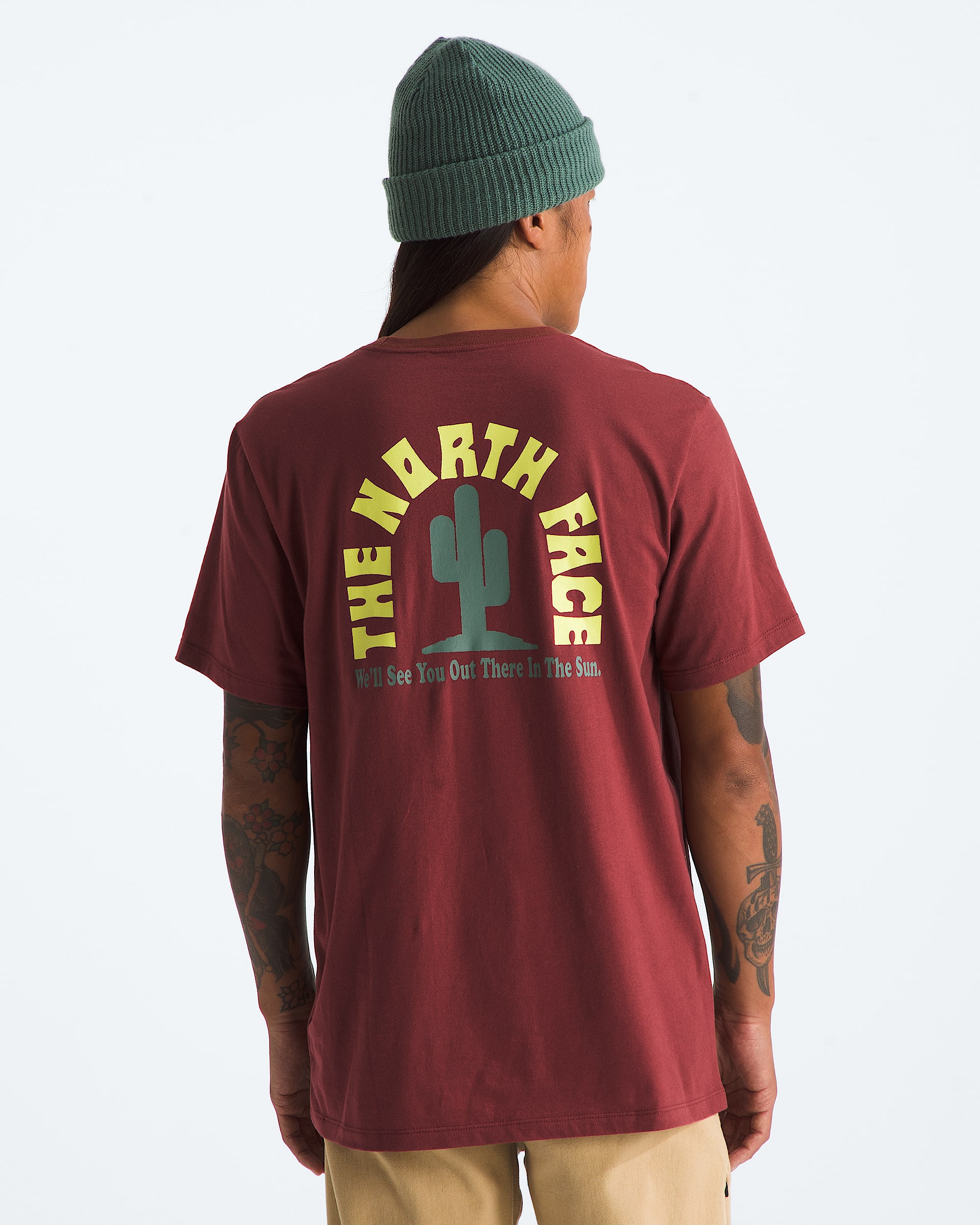 Mens ShortSleeve Public Lands Cactus Tee TNF Main - 1
