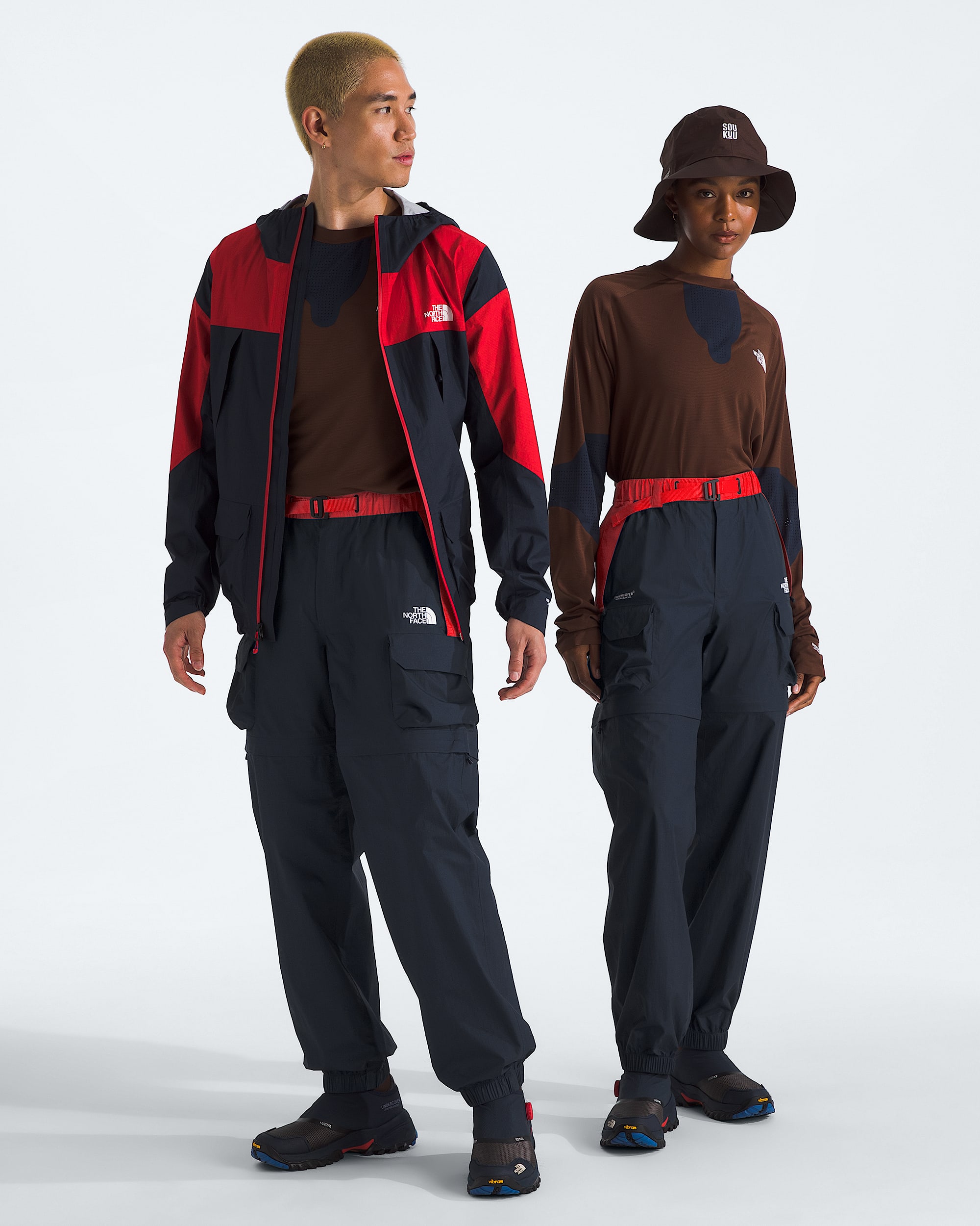 TNF x UNDERCOVER SOUKUU Hike Convertible MTN Pants TNF Main - 1