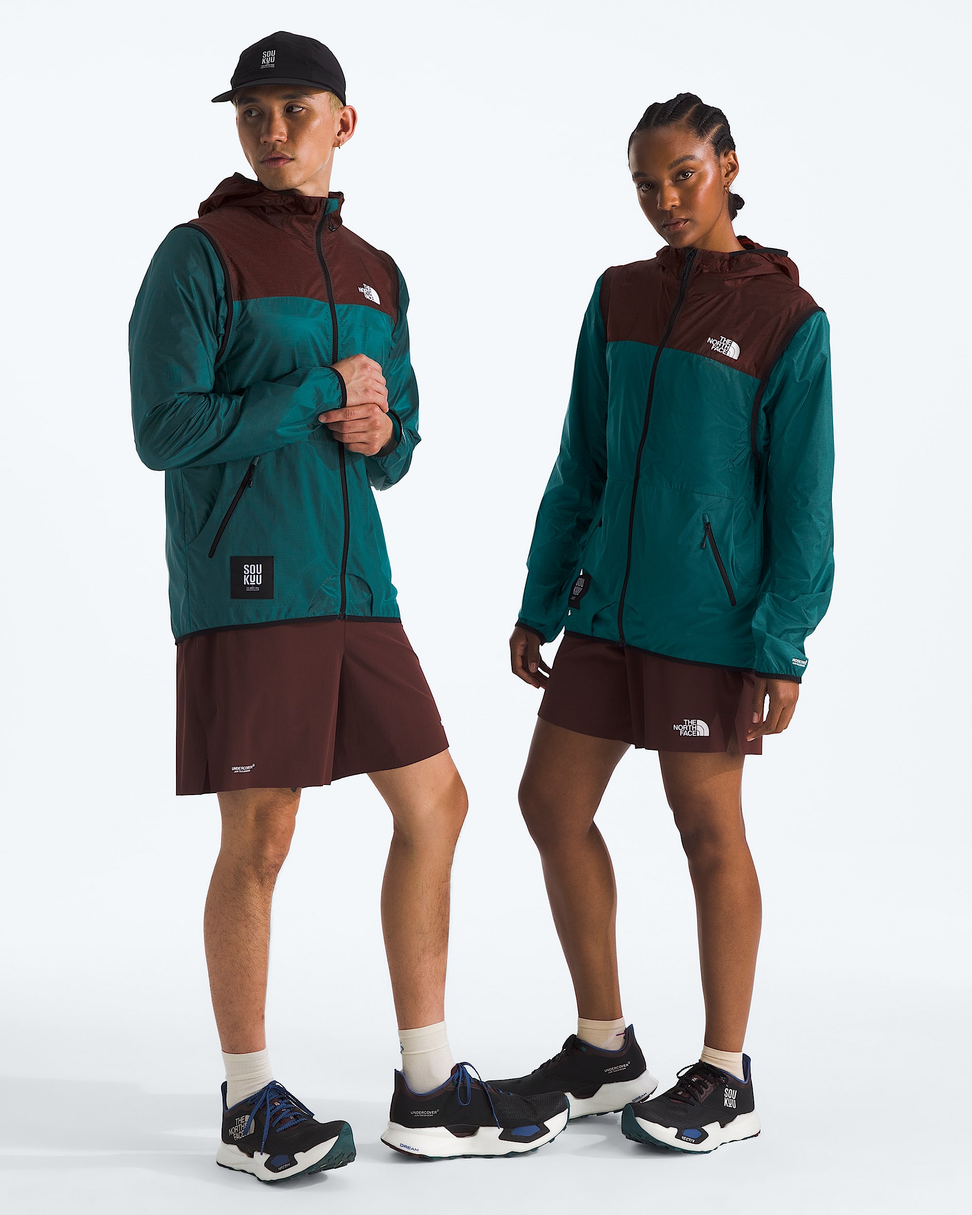 TNF x UNDERCOVER SOUKUU Trail Run Convertible Wind Jacket | The