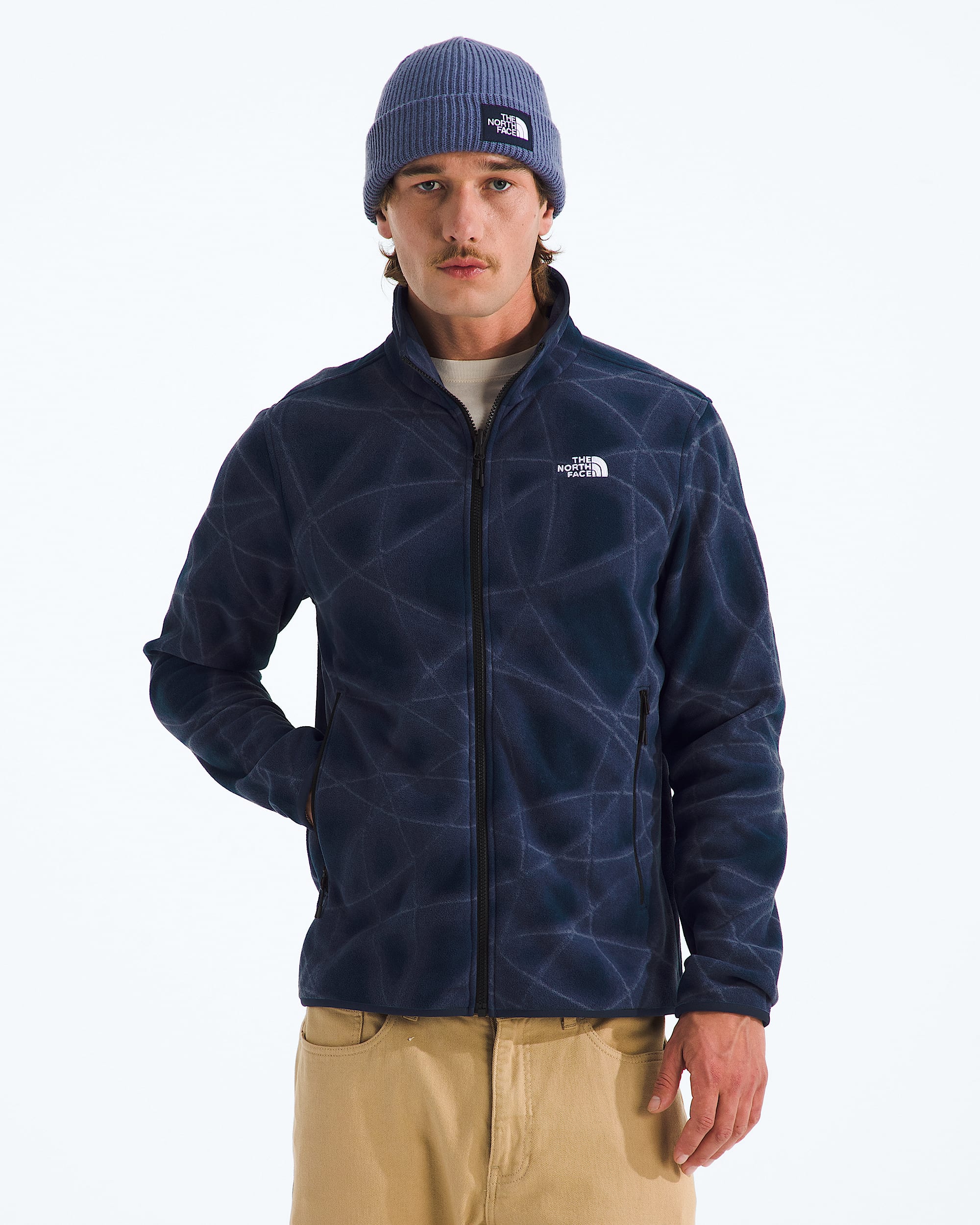 Men's Glacier Fleece Jacket—Print | The North Face