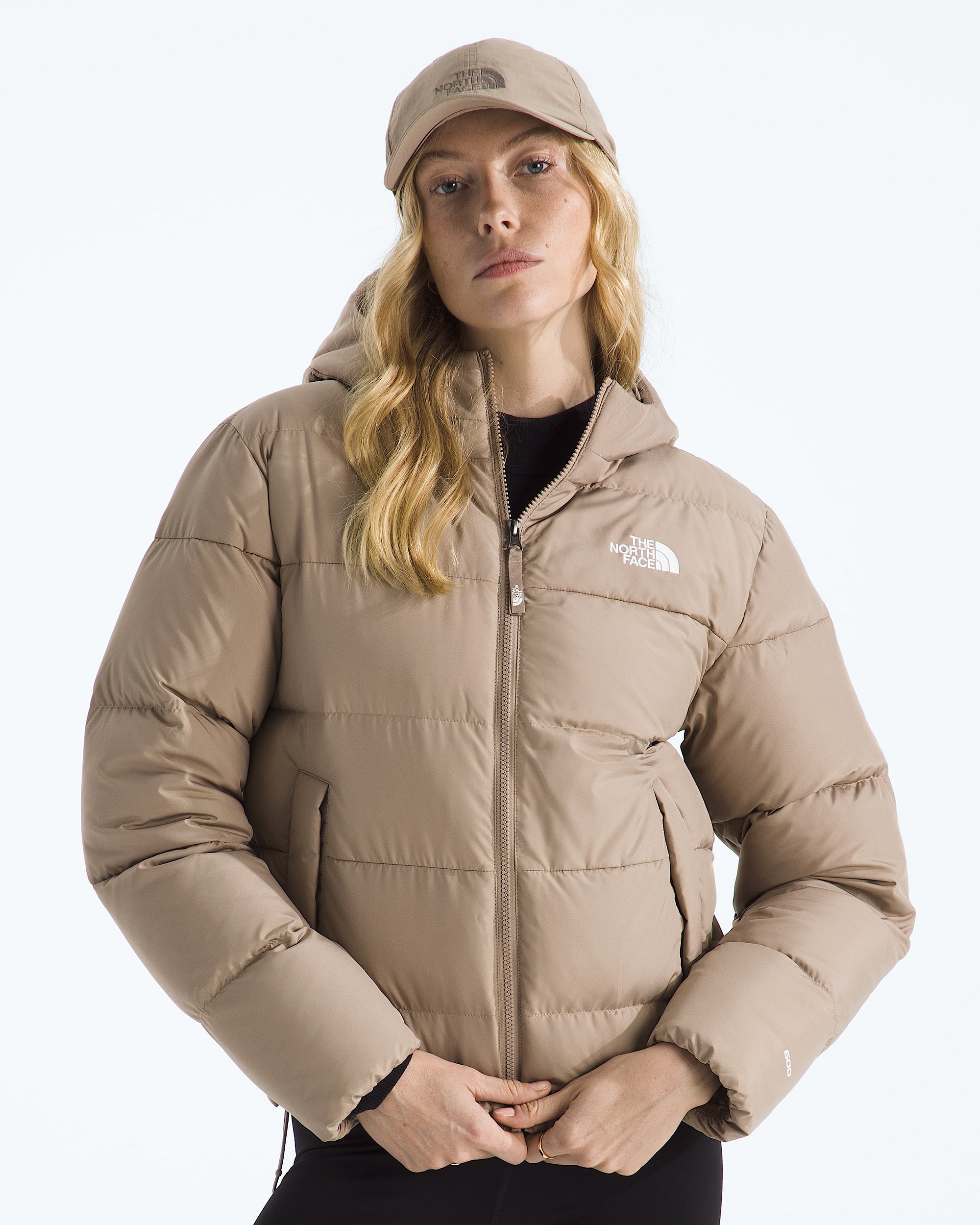 Womens Frost Fall Hooded Jacket TNF Main - 1