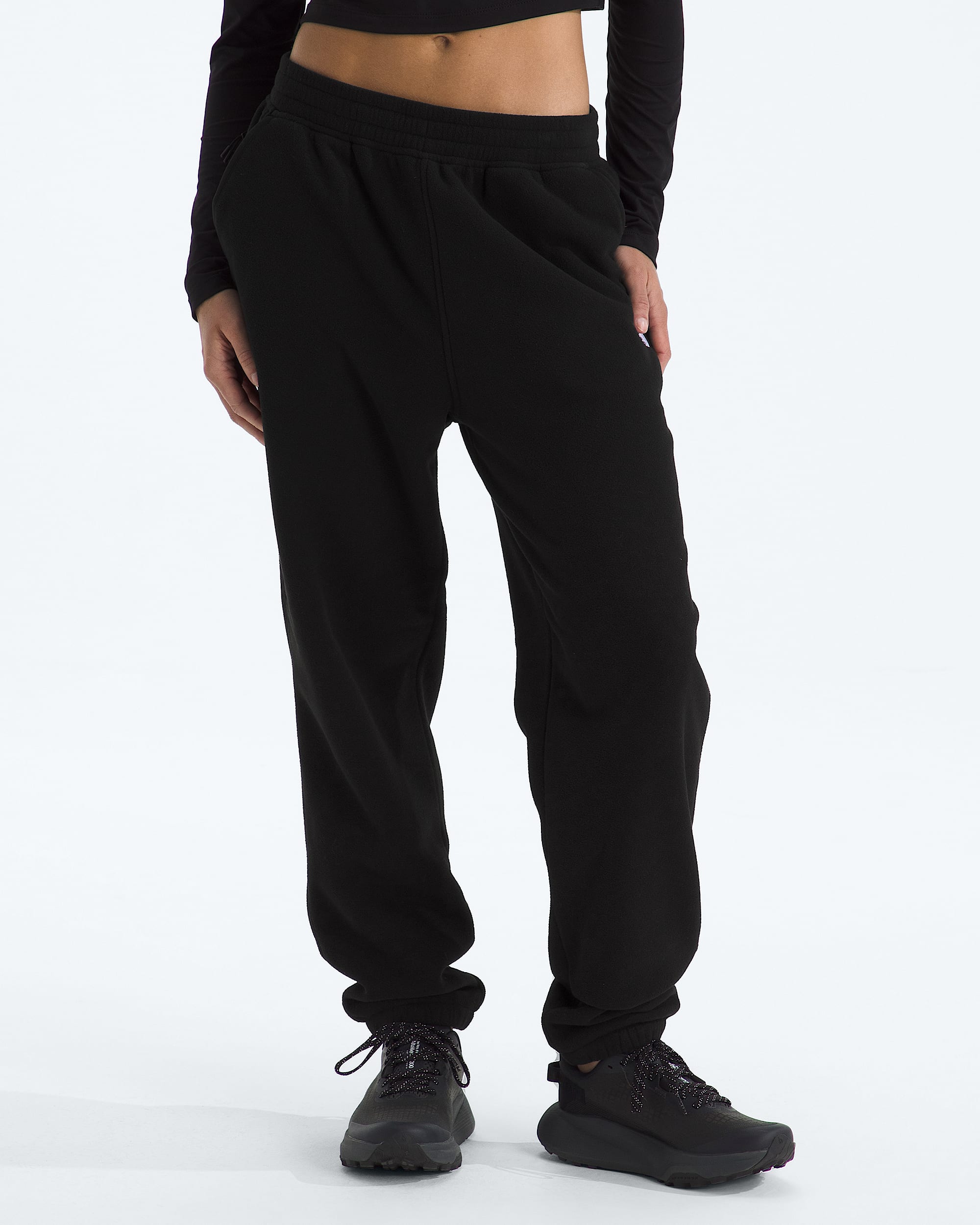 Womens Glacier Fleece Pants TNF Main - 1