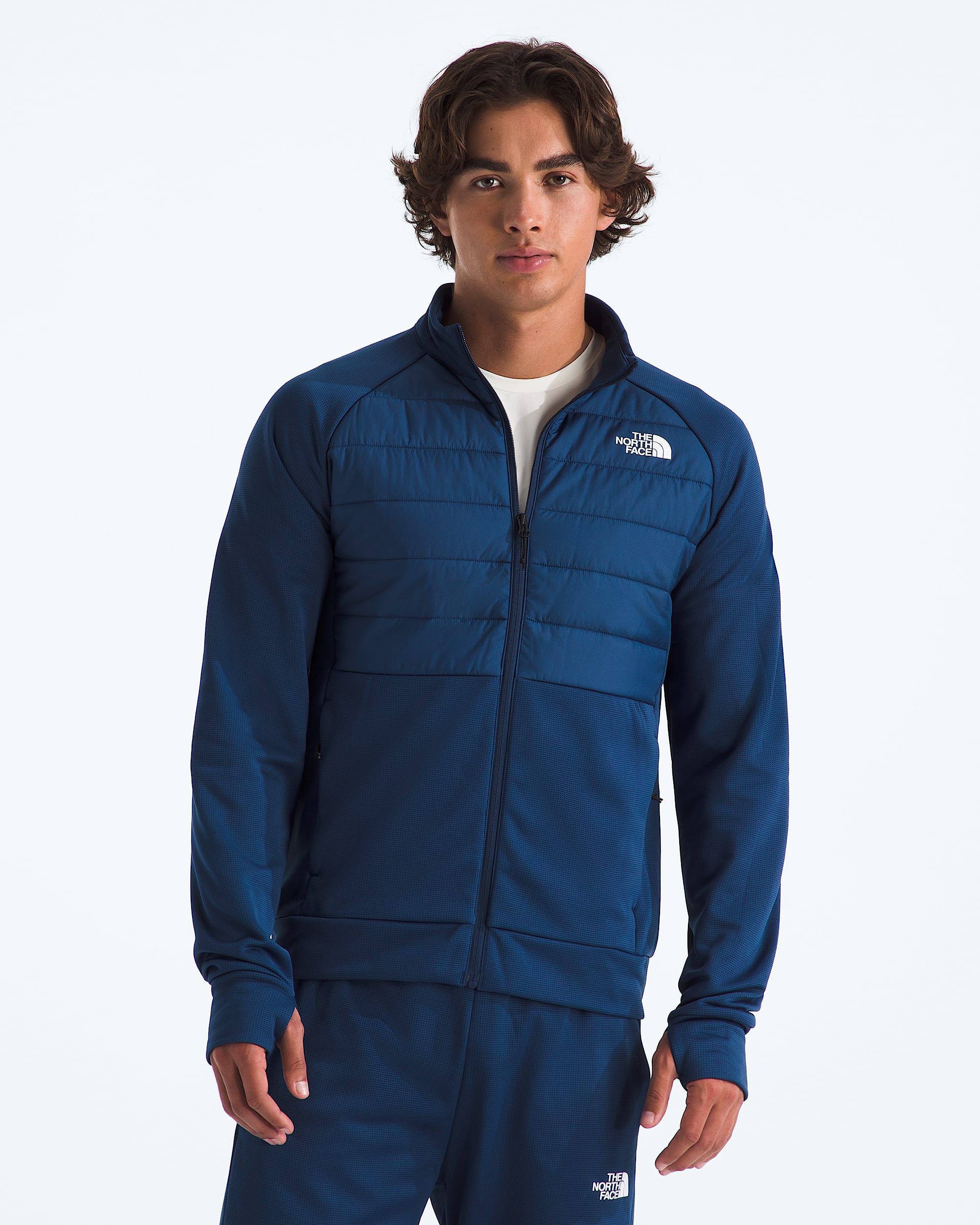Mens Reaxion 20 Hybrid FullZip Jacket TNF Main - 1