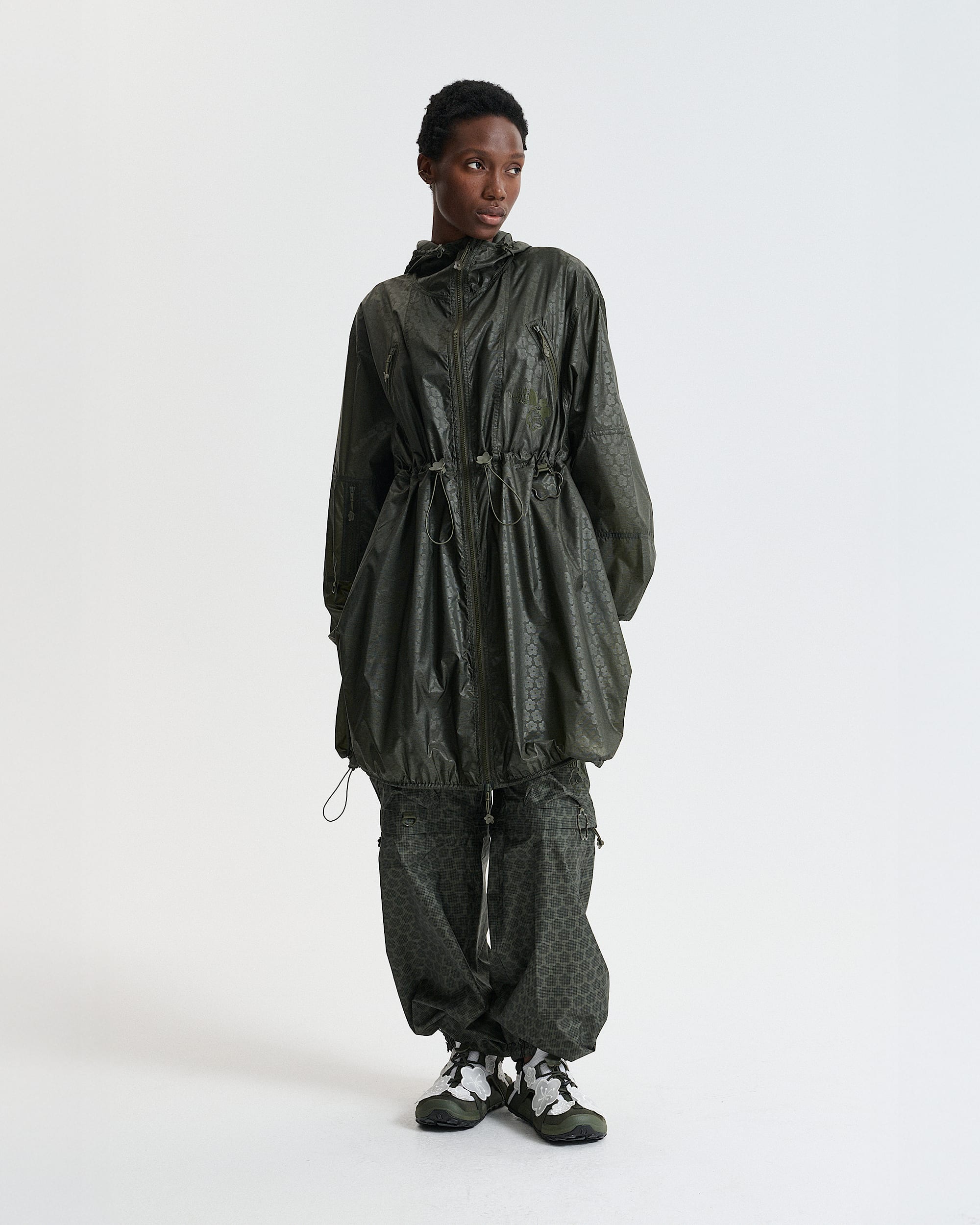 TNF x Cecilie Bahnsen Emma Long Wind Jacket | The North Face