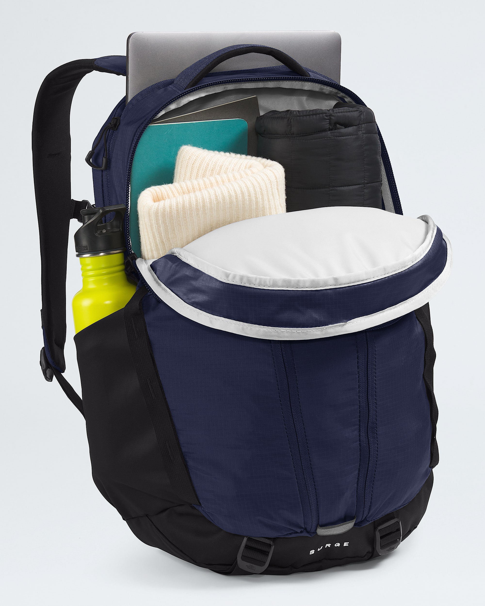 north face backpack surge 2012 The a large main compartment for books and binders Surge Backpack - 31L |