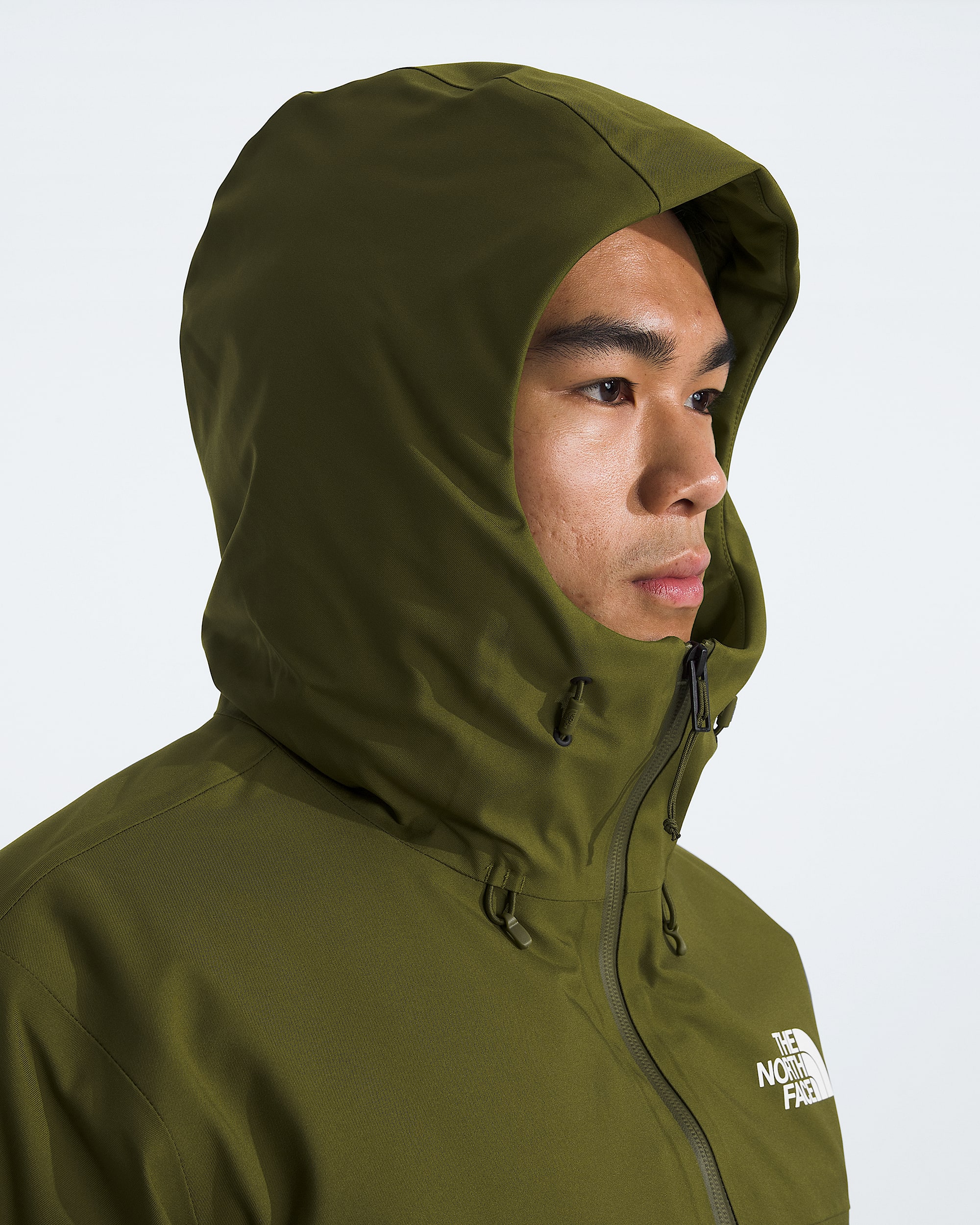 Mens MTN Range Down Parka TNF MODELHOOD2