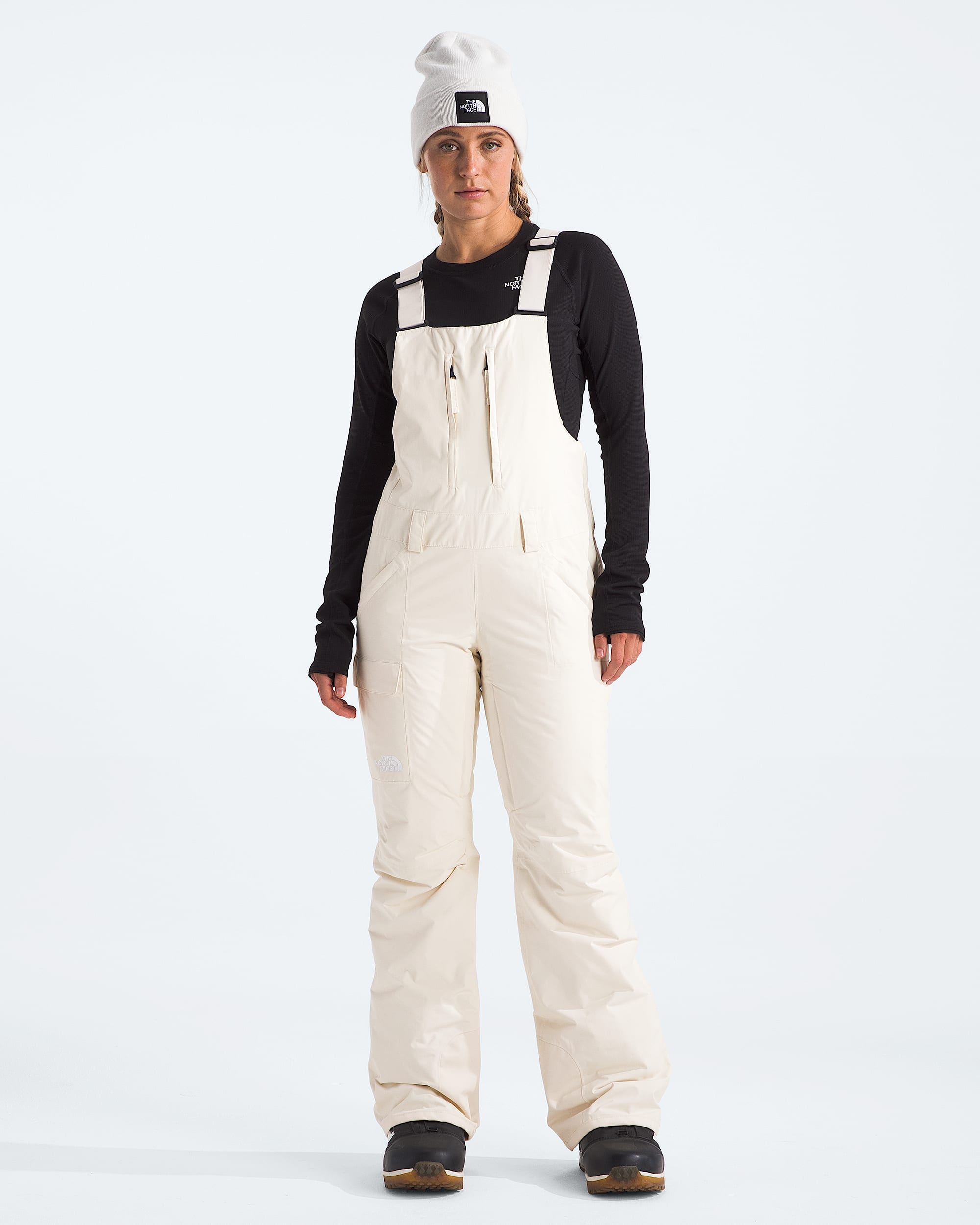 Womens Freedom Insulated Bibs TNF HERO