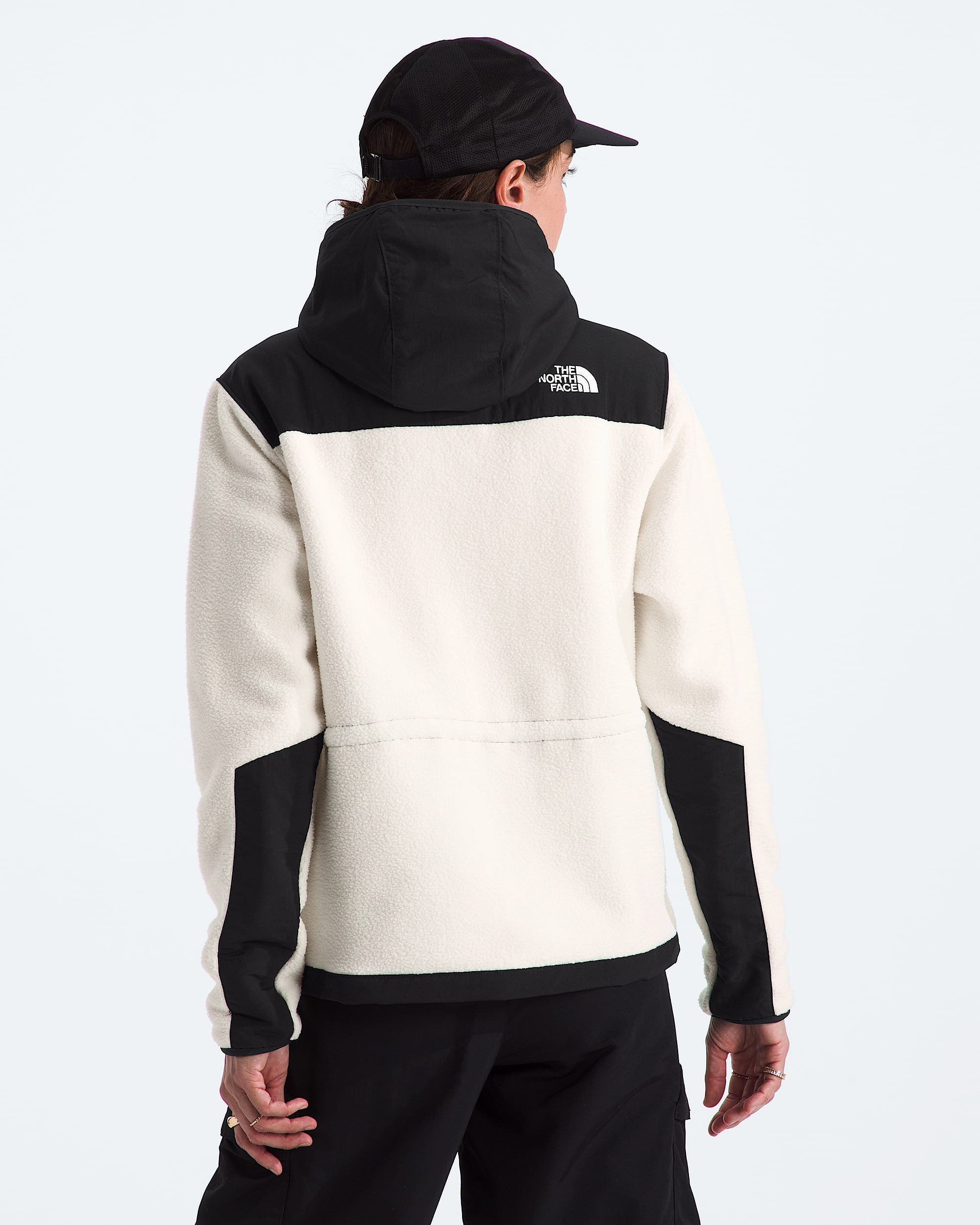 Womens Retro Denali Hoodie TNF BACK