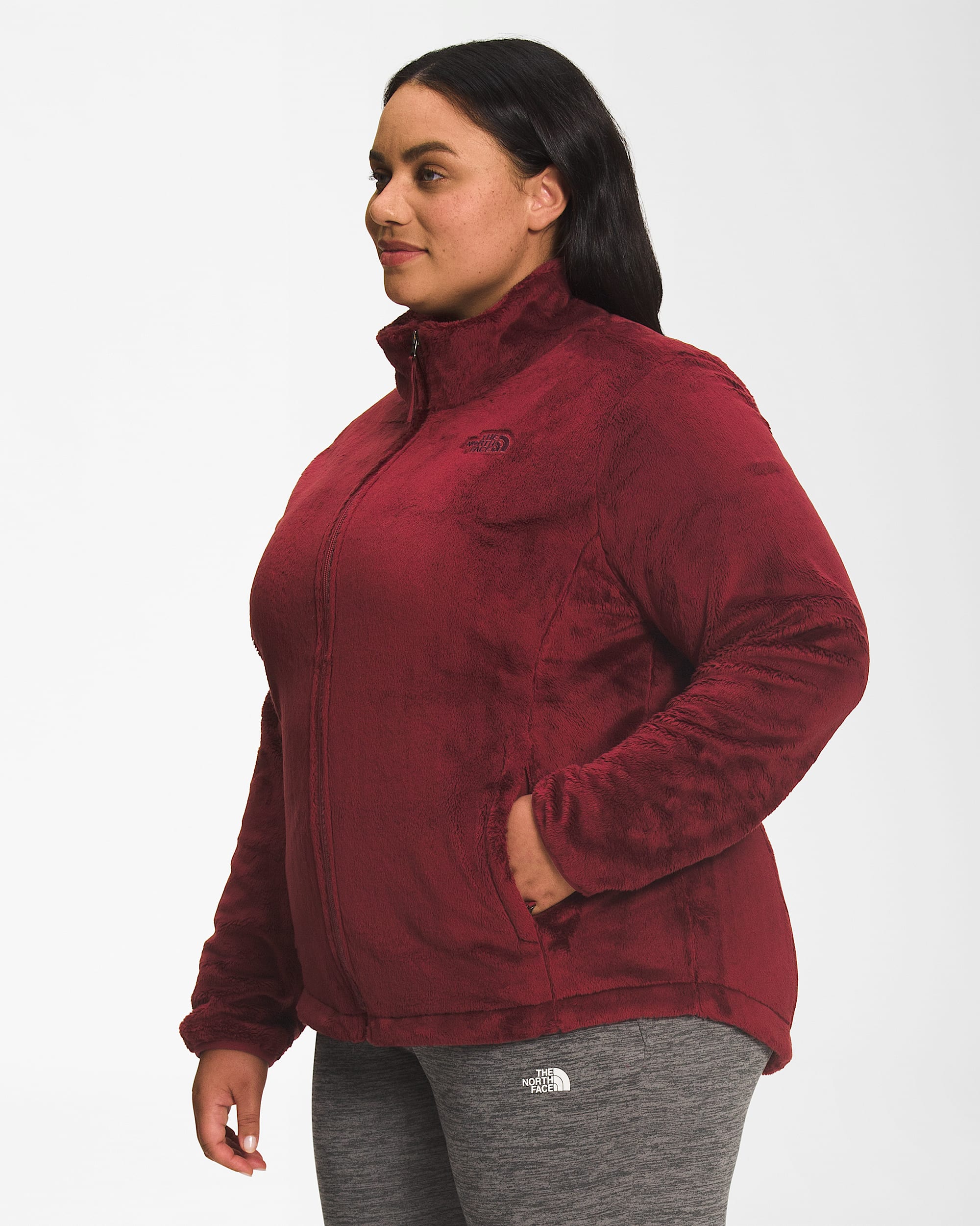 Womens Plus Osito Jacket TNF MODEL34