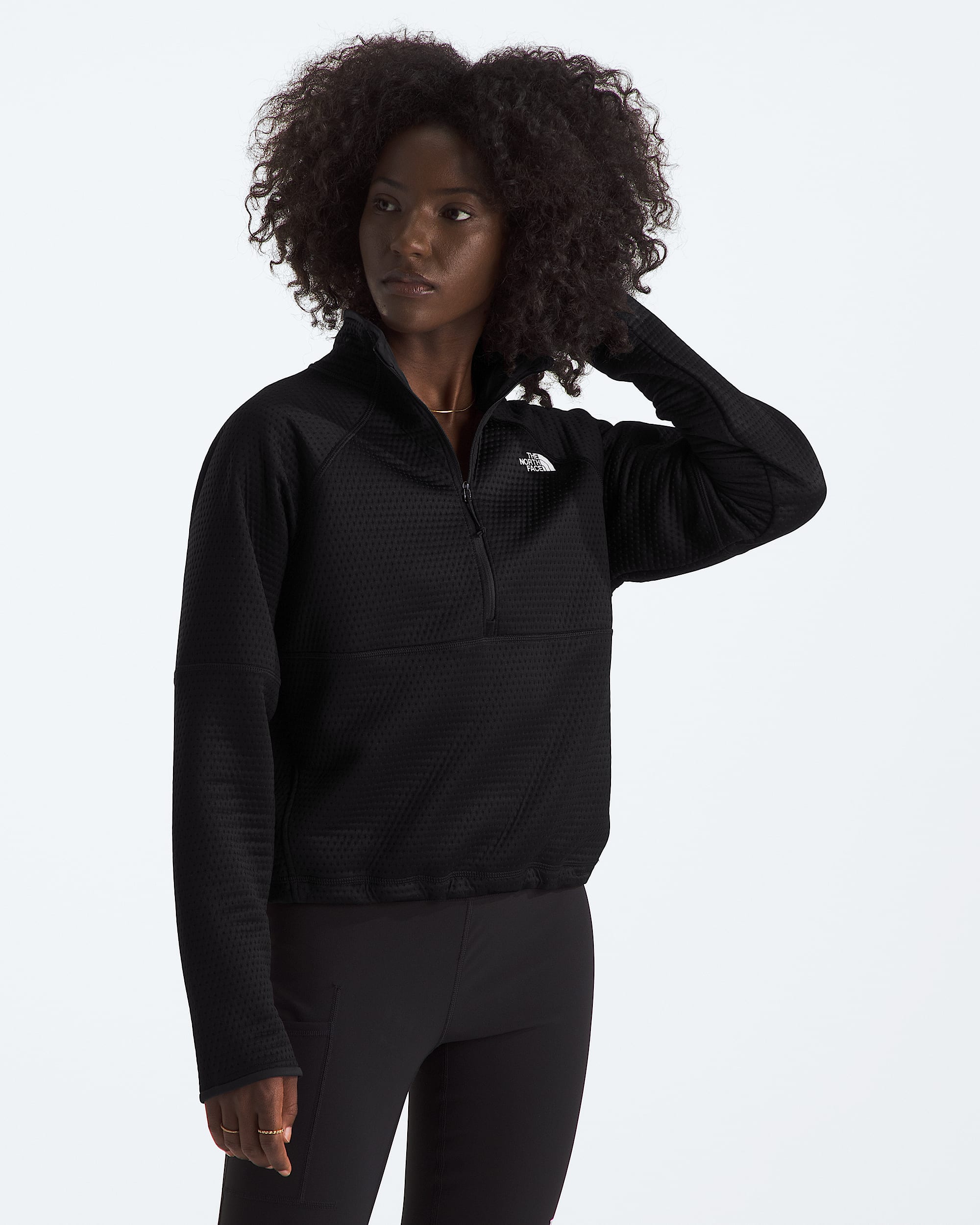 Womens DOTKNIT Thermal Zip TNF Main