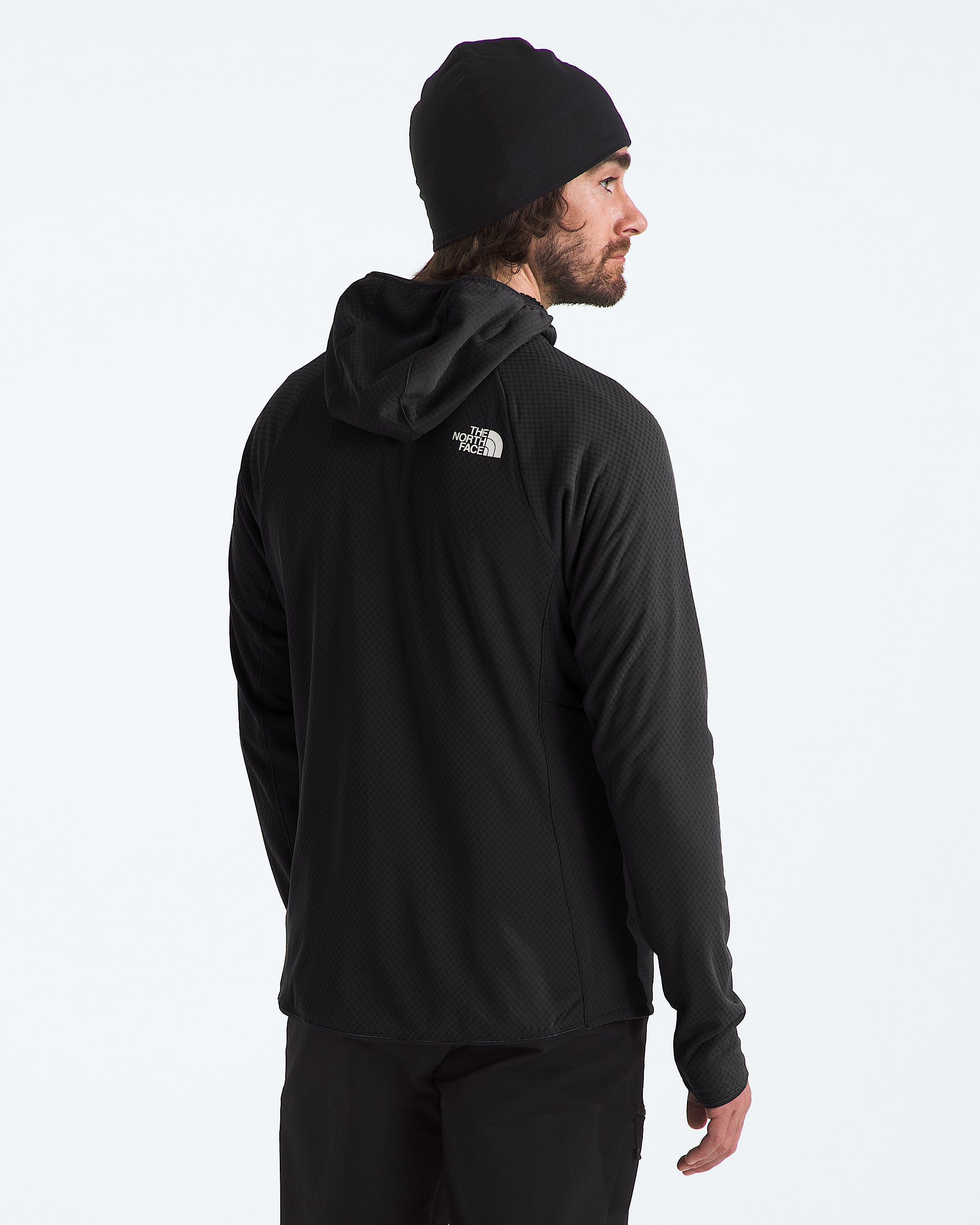Mens Summit Series FUTUREFLEECE FullZip Hoodie TNF BACK