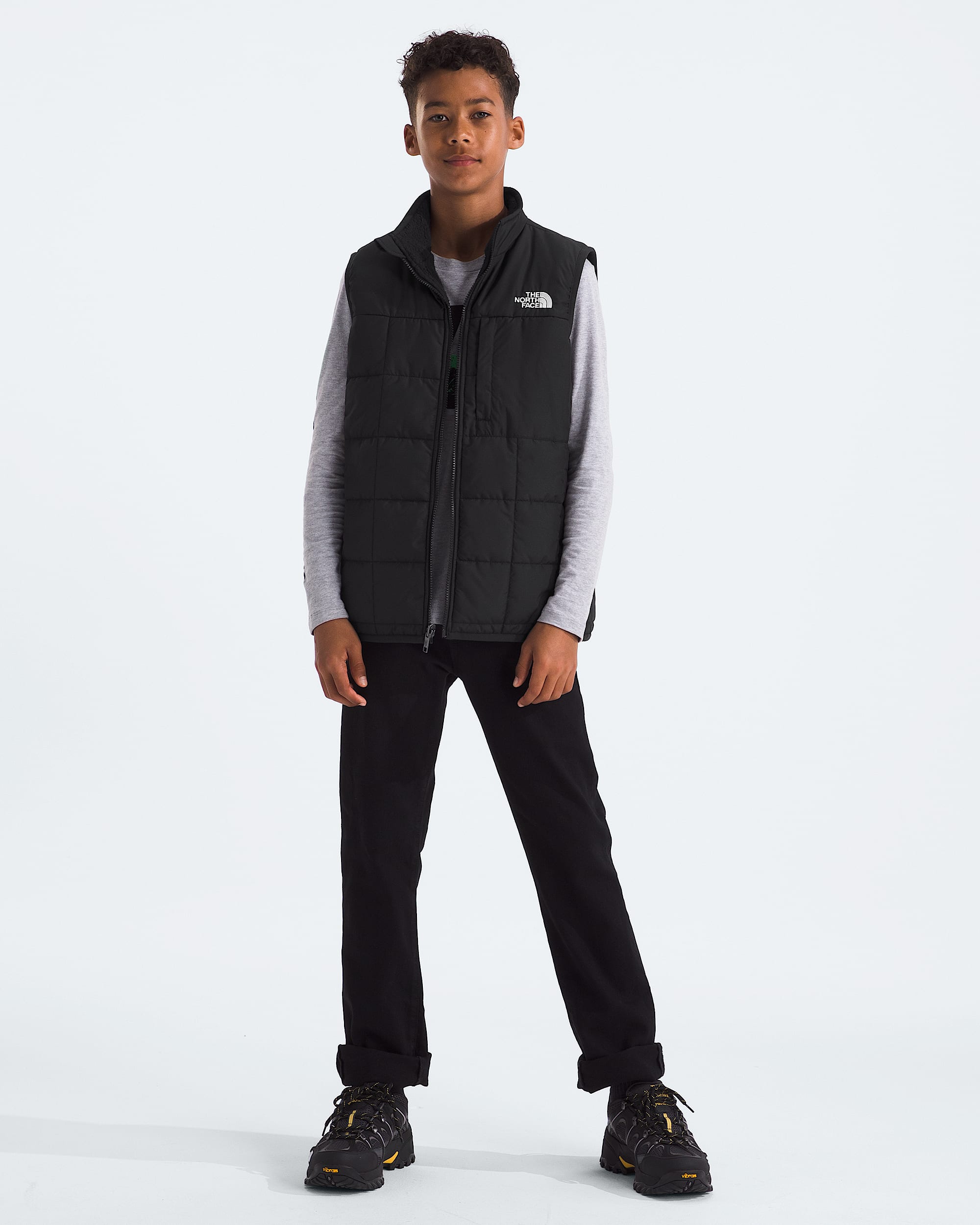 Boys Reversible Shasta Vest TNF HERO2
