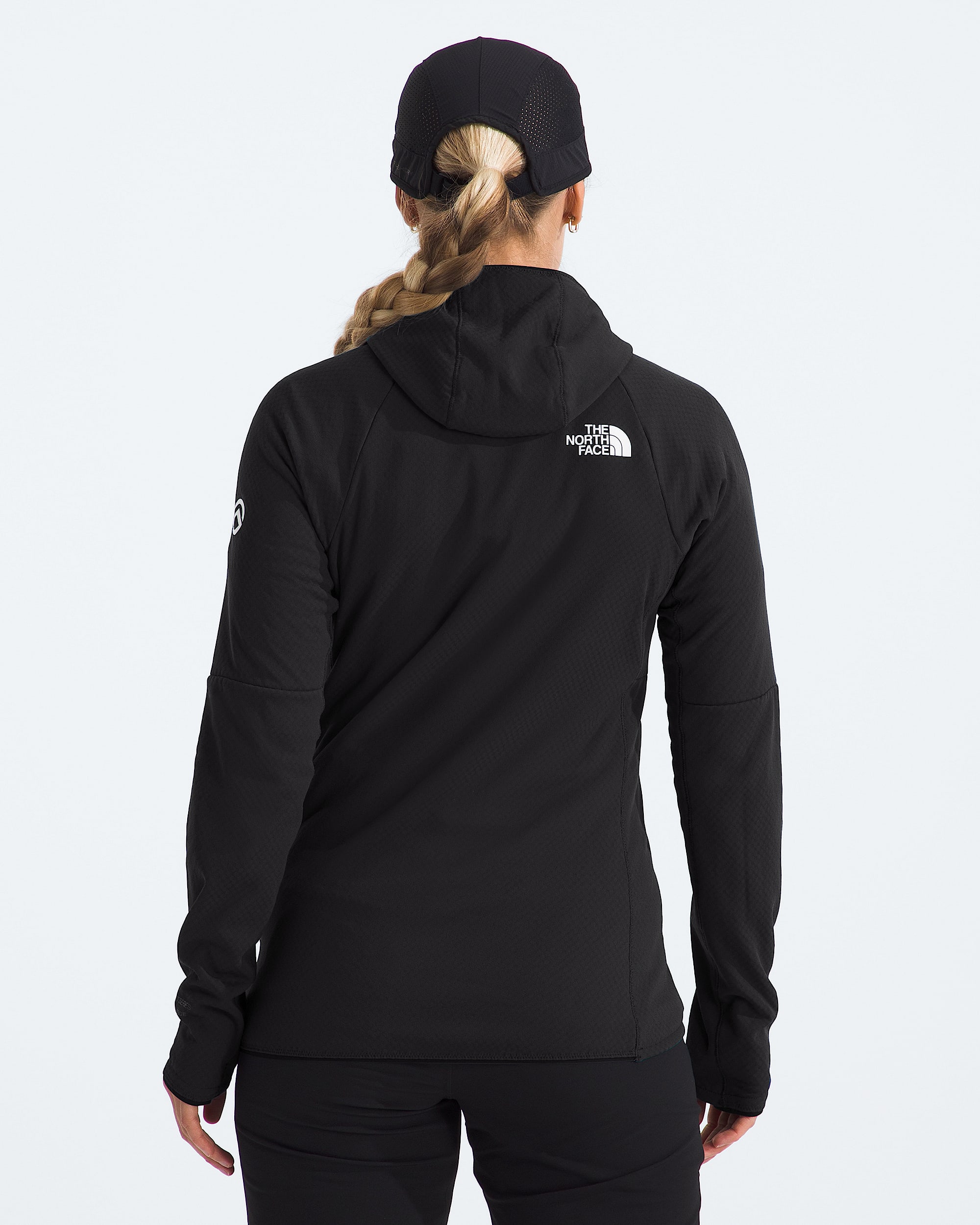 Womens Summit Series FUTUREFLEECE FullZip Hoodie TNF BACK