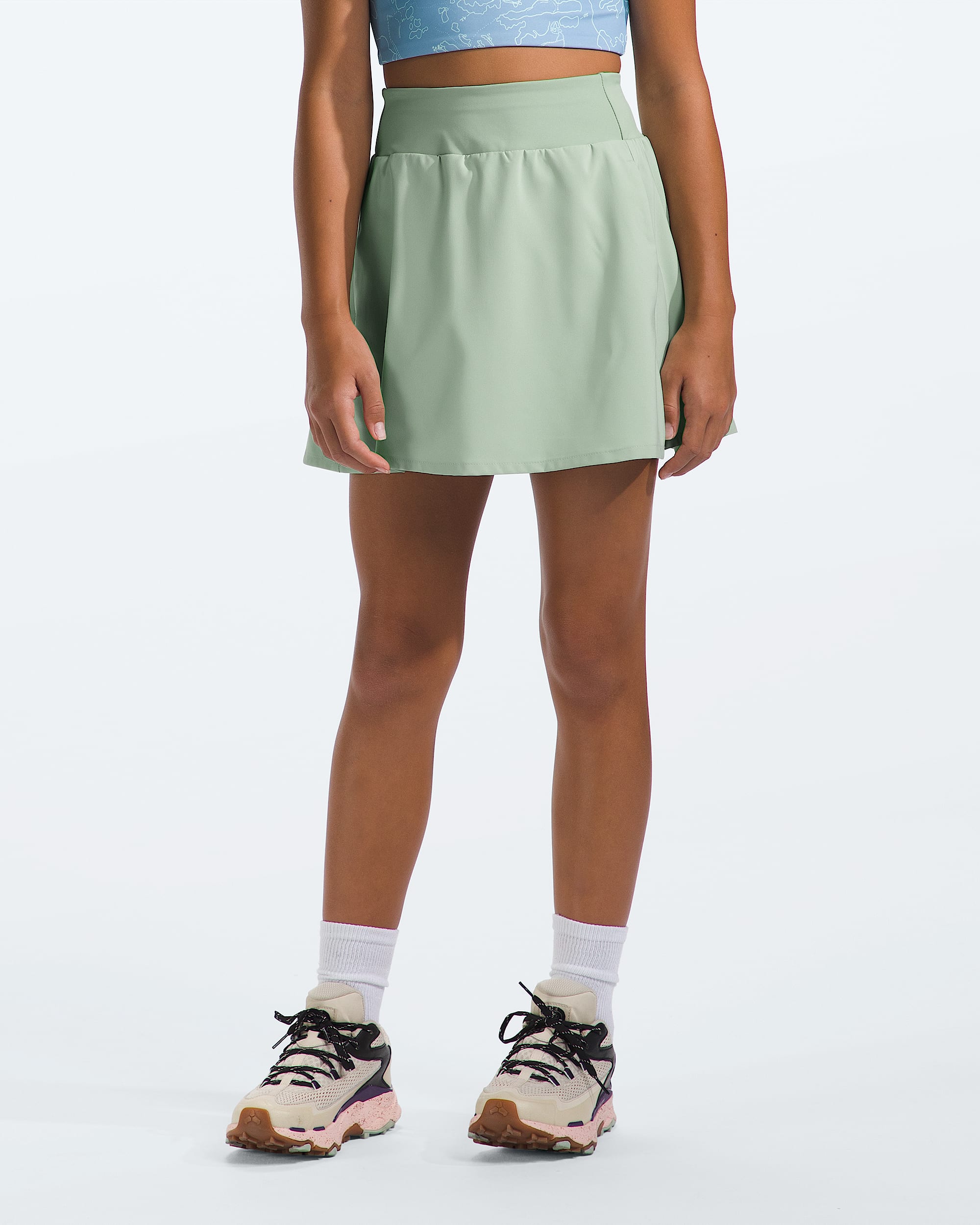 THE NORTH FACE × HYKE Trail Pleats Skirt Girls' On The Trail Skirt | The North Face