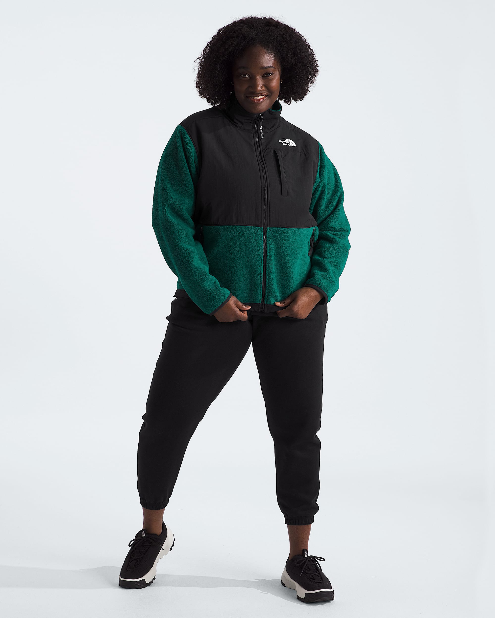 Womens Plus Retro Denali Jacket TNF HERO2