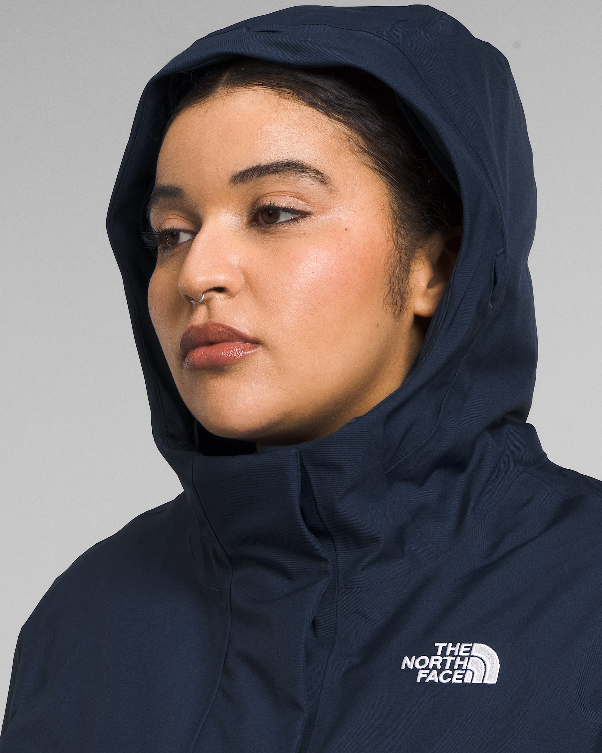 Womens Plus Arctic Parka TNF MODELHOOD3