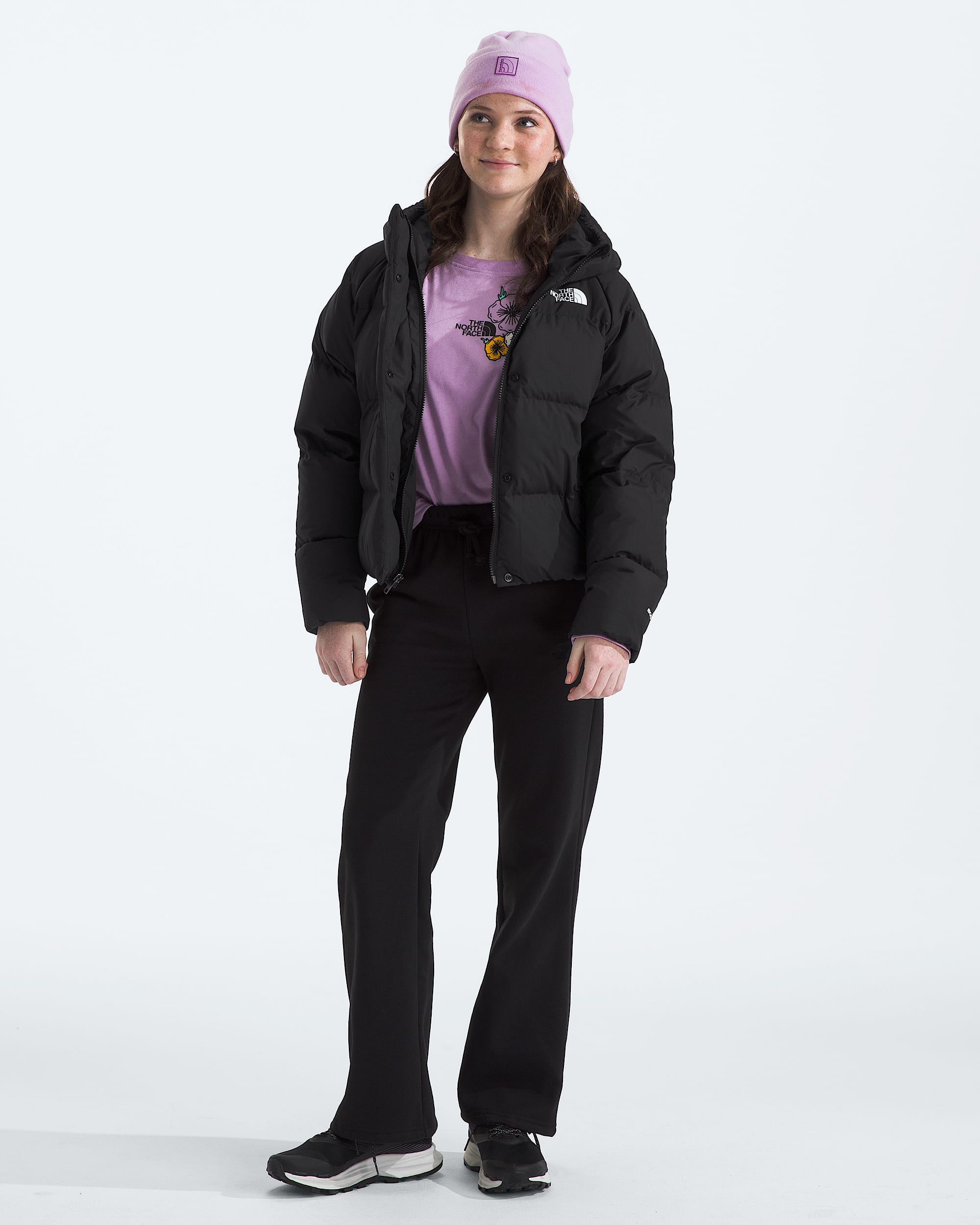 Girls North Down Hooded Jacket TNF HERO2