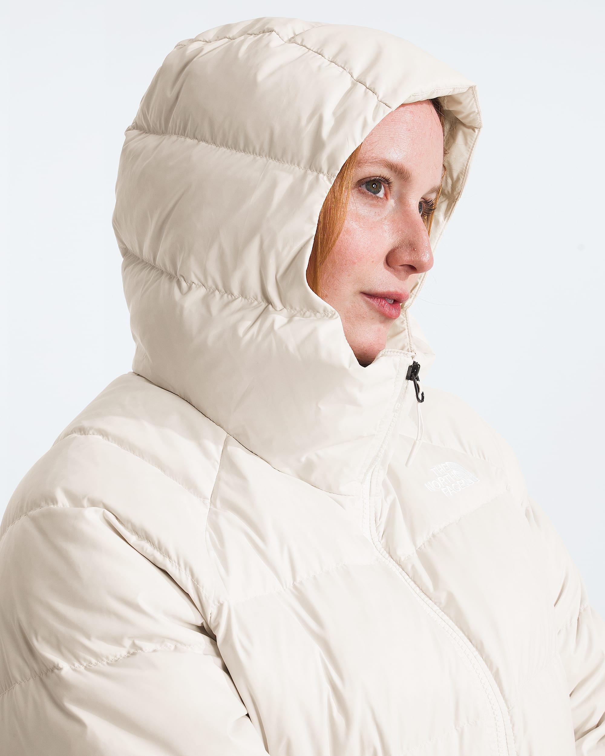Womens Plus Hydrenalite Down Hoodie TNF MODELHOOD2