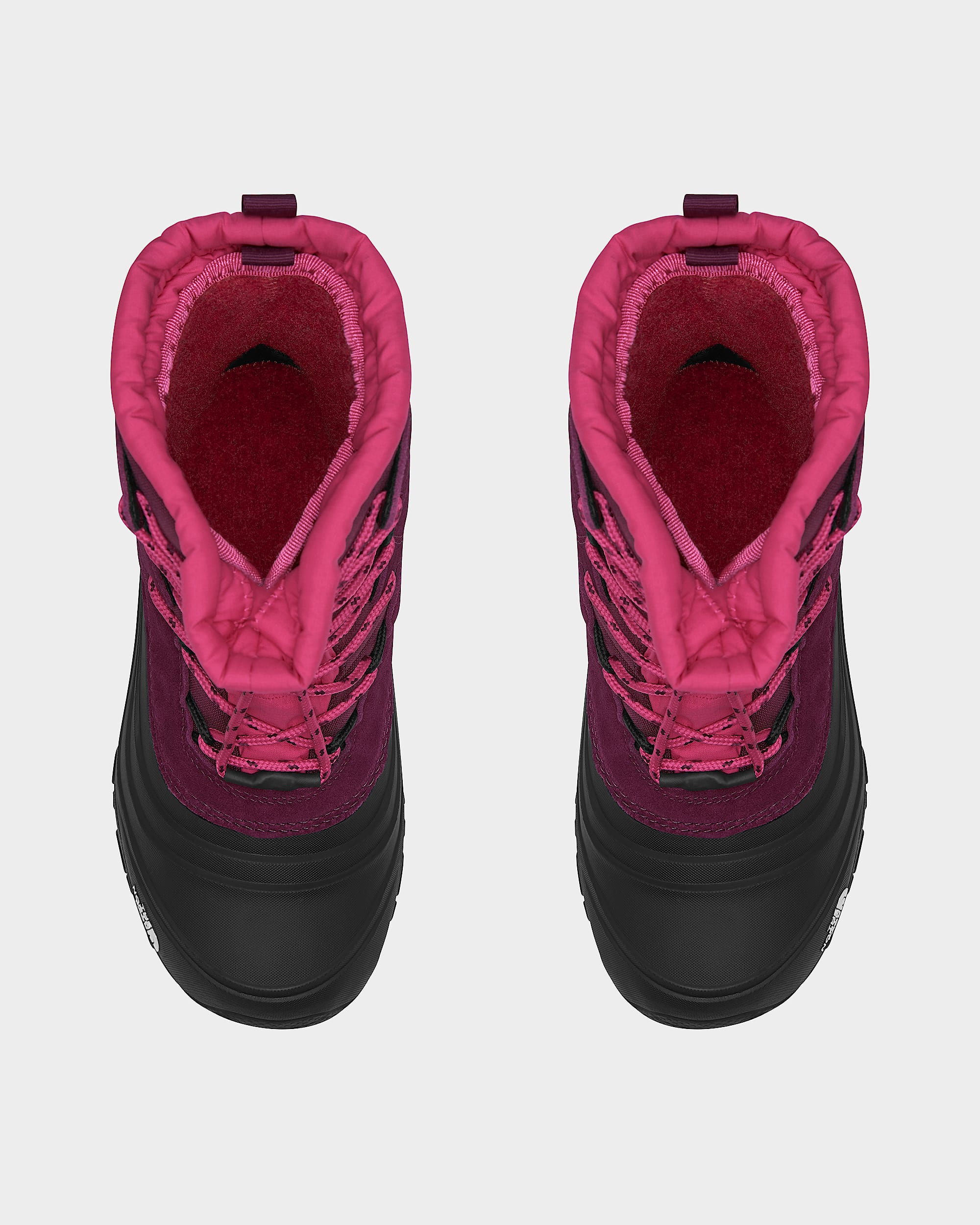 Bottes impermables Alpenglow V pour jeunes TNF DETAILINSTEP