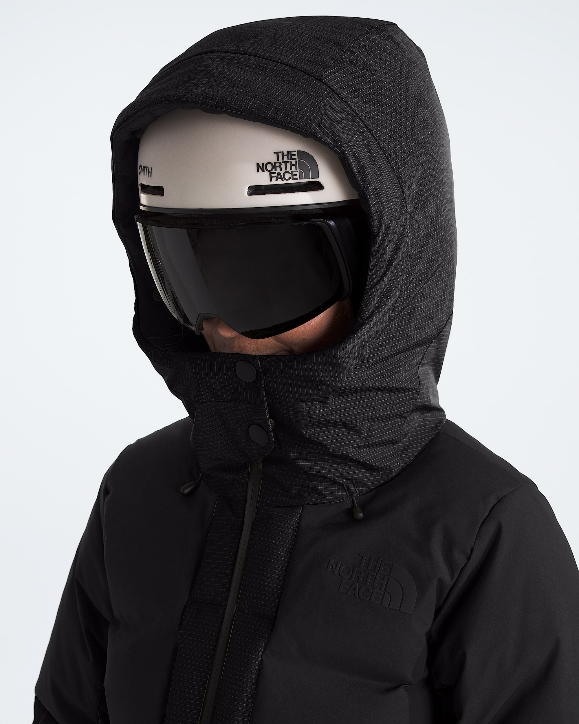 Womens Cold Spell Cropped Down Jacket TNF MODELHOOD2