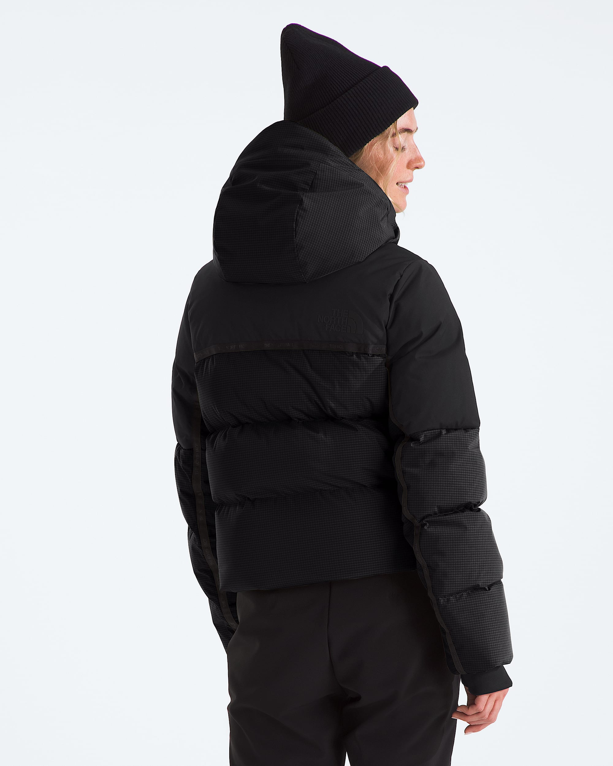 Womens Cold Spell Cropped Down Jacket TNF BACK