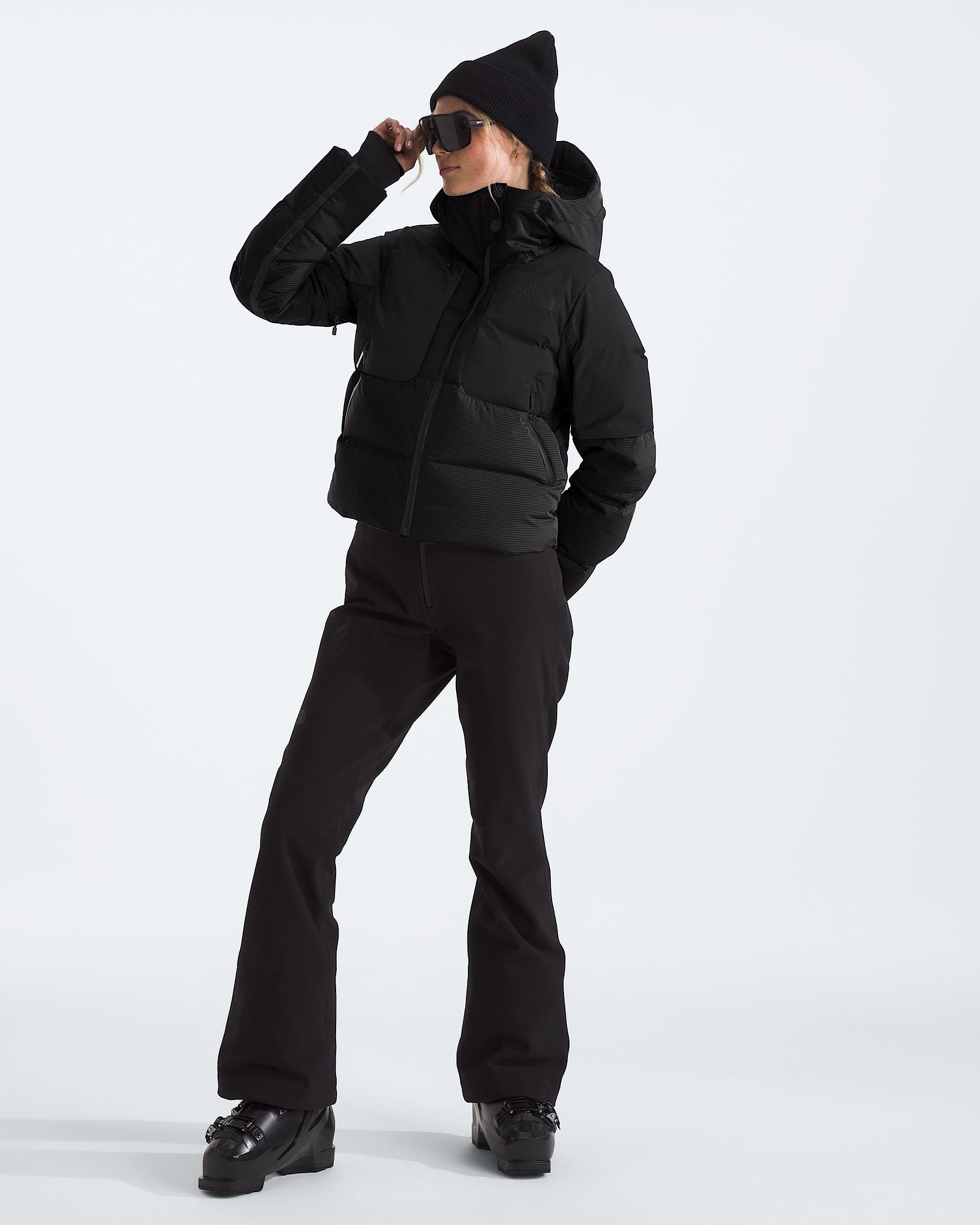 Womens Cold Spell Cropped Down Jacket TNF HERO2