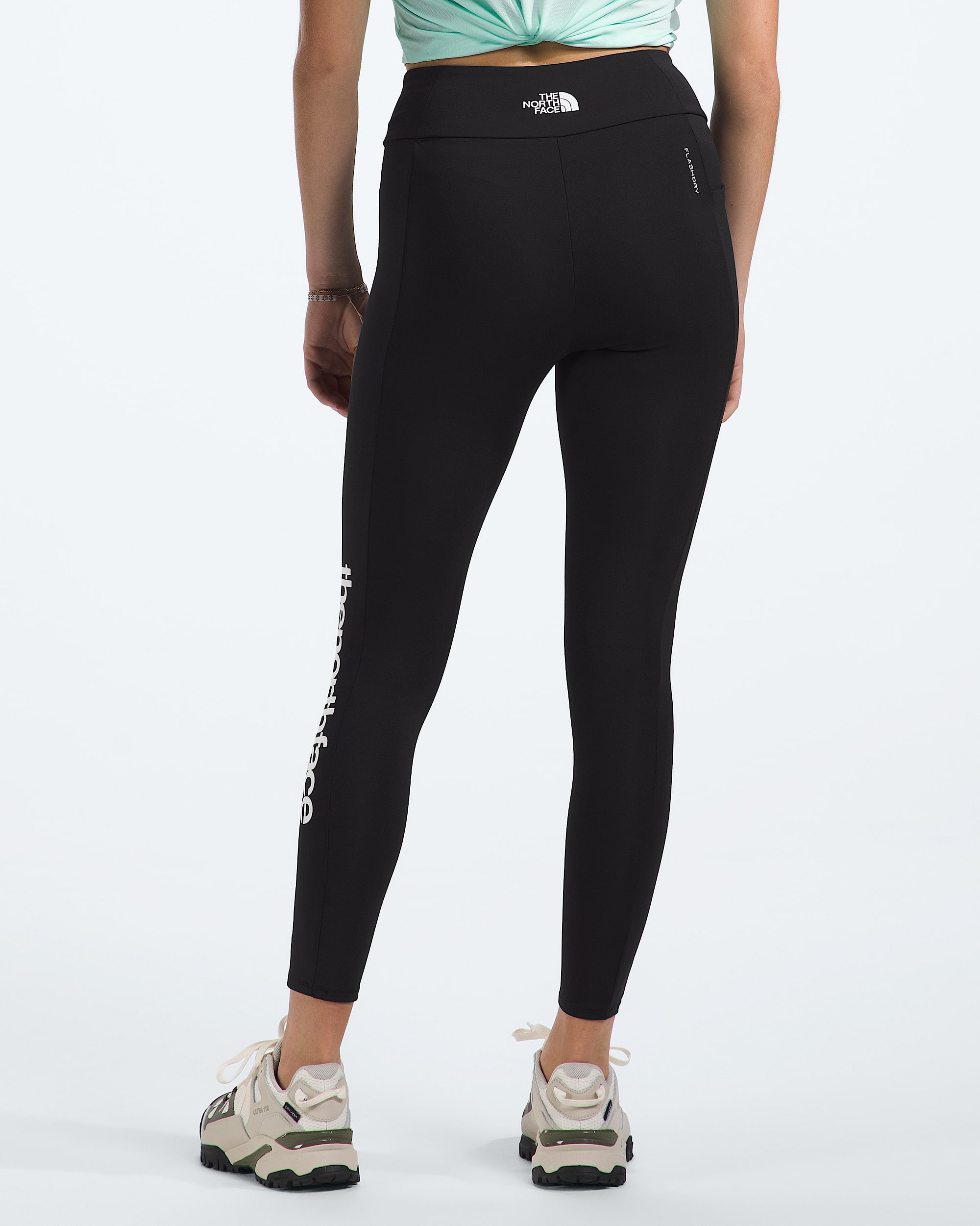 Girls Never Stop Tights TNF BACK