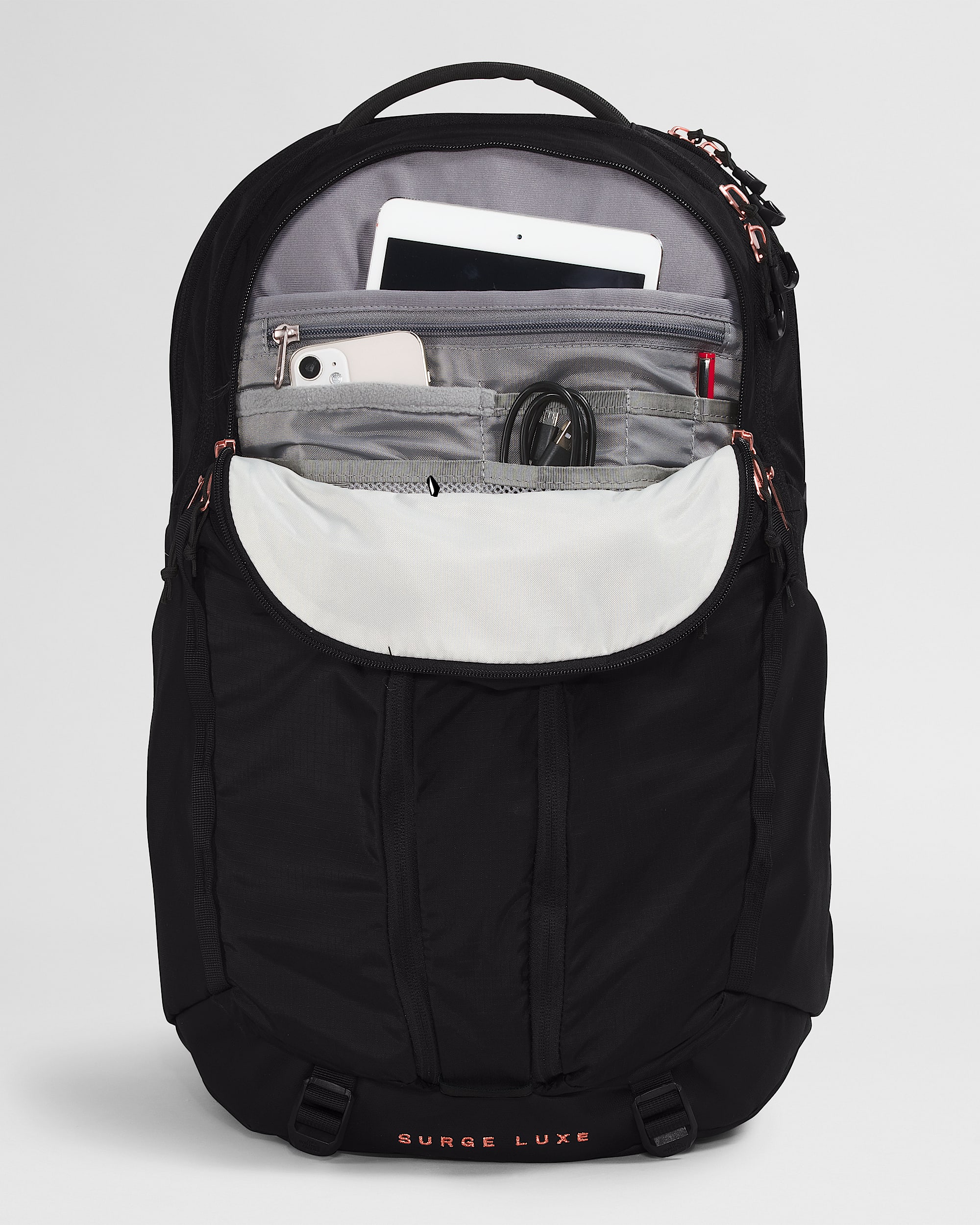 Womens Surge Luxe Backpack  31L TNF DETAIL1