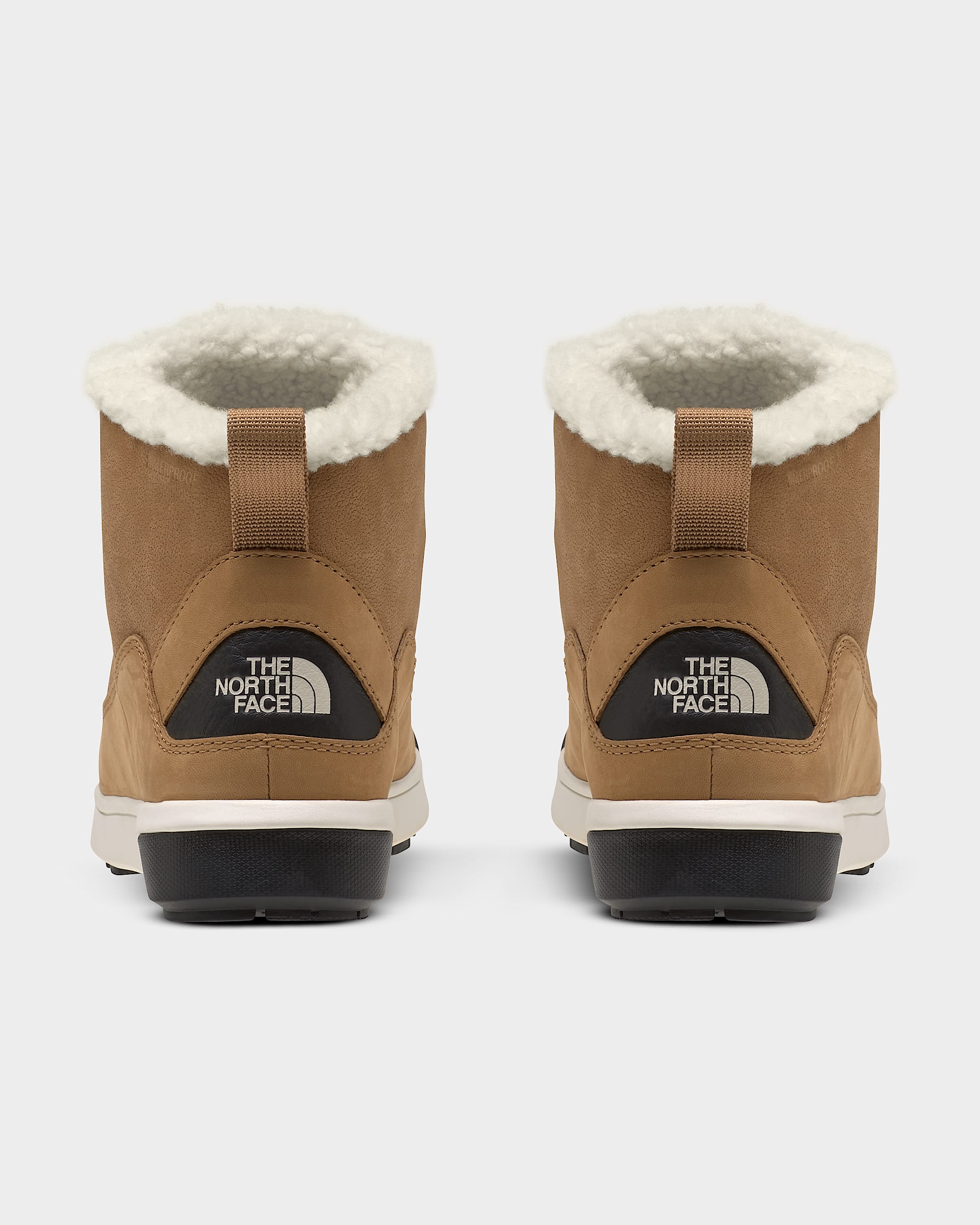 Womens Sierra Mid Lace Waterproof Boots TNF BACK