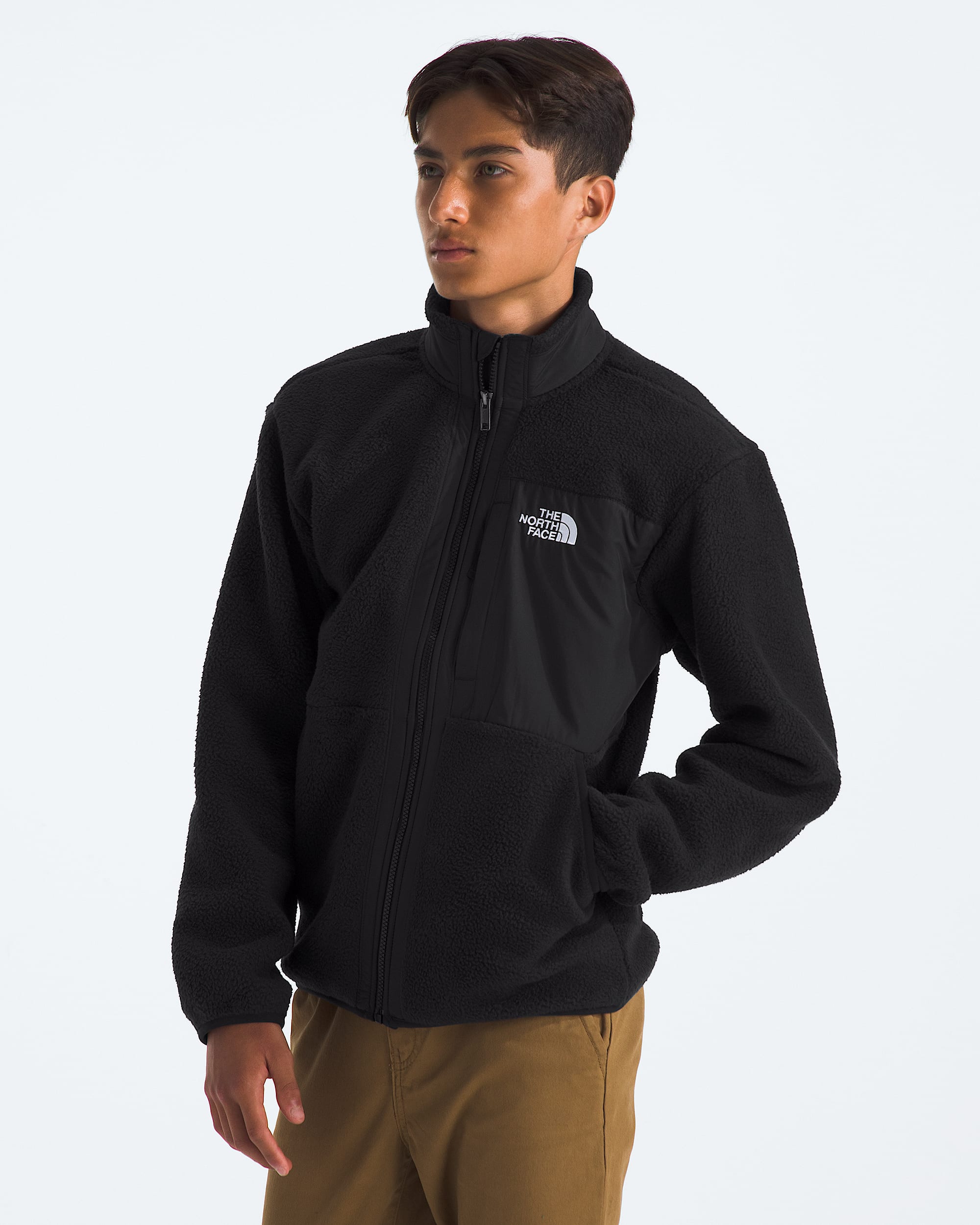 Boys Yumiori FullZip Jacket TNF MODEL34