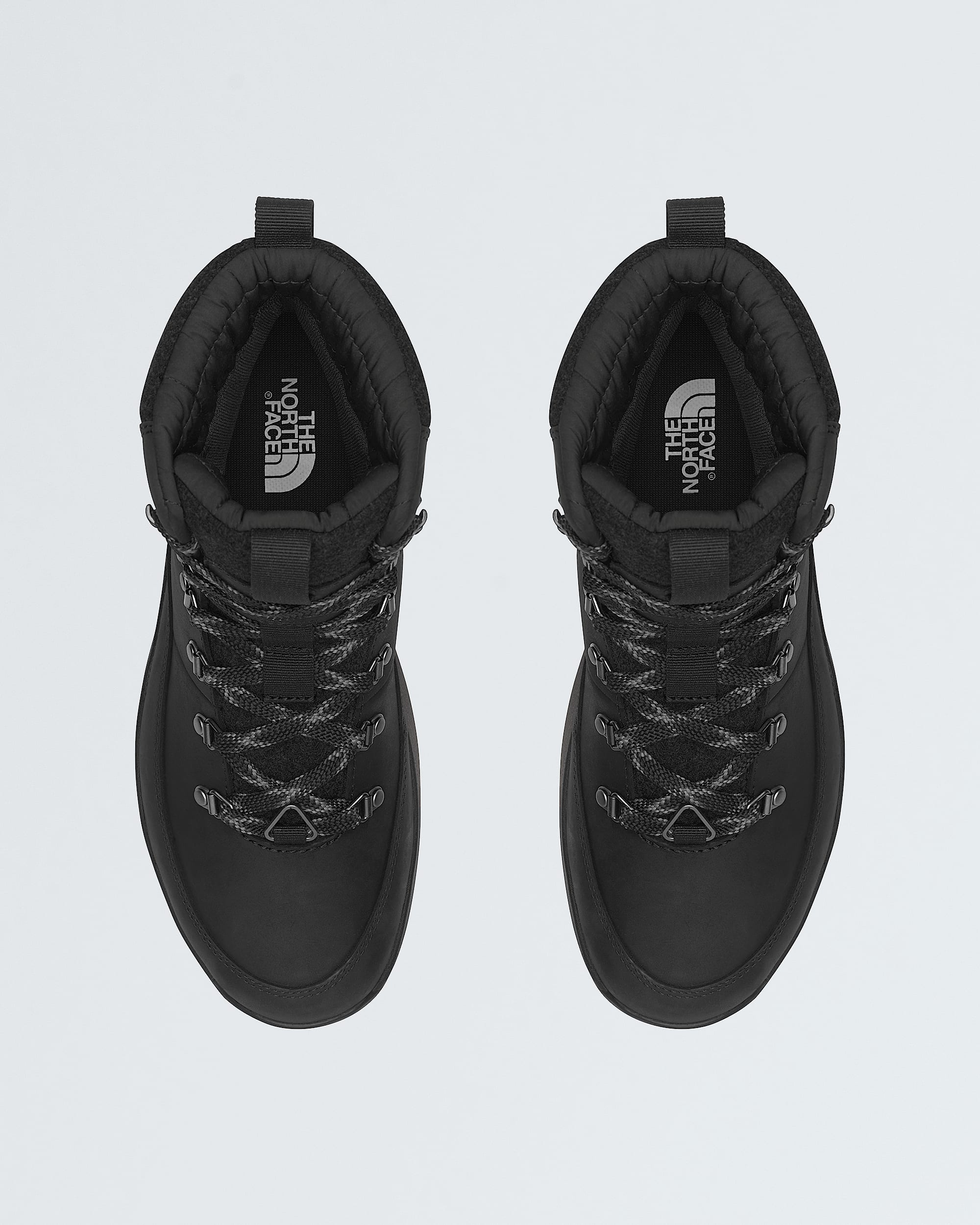 Mens Bergen Leather Waterproof Boots TNF DETAILINSTEP