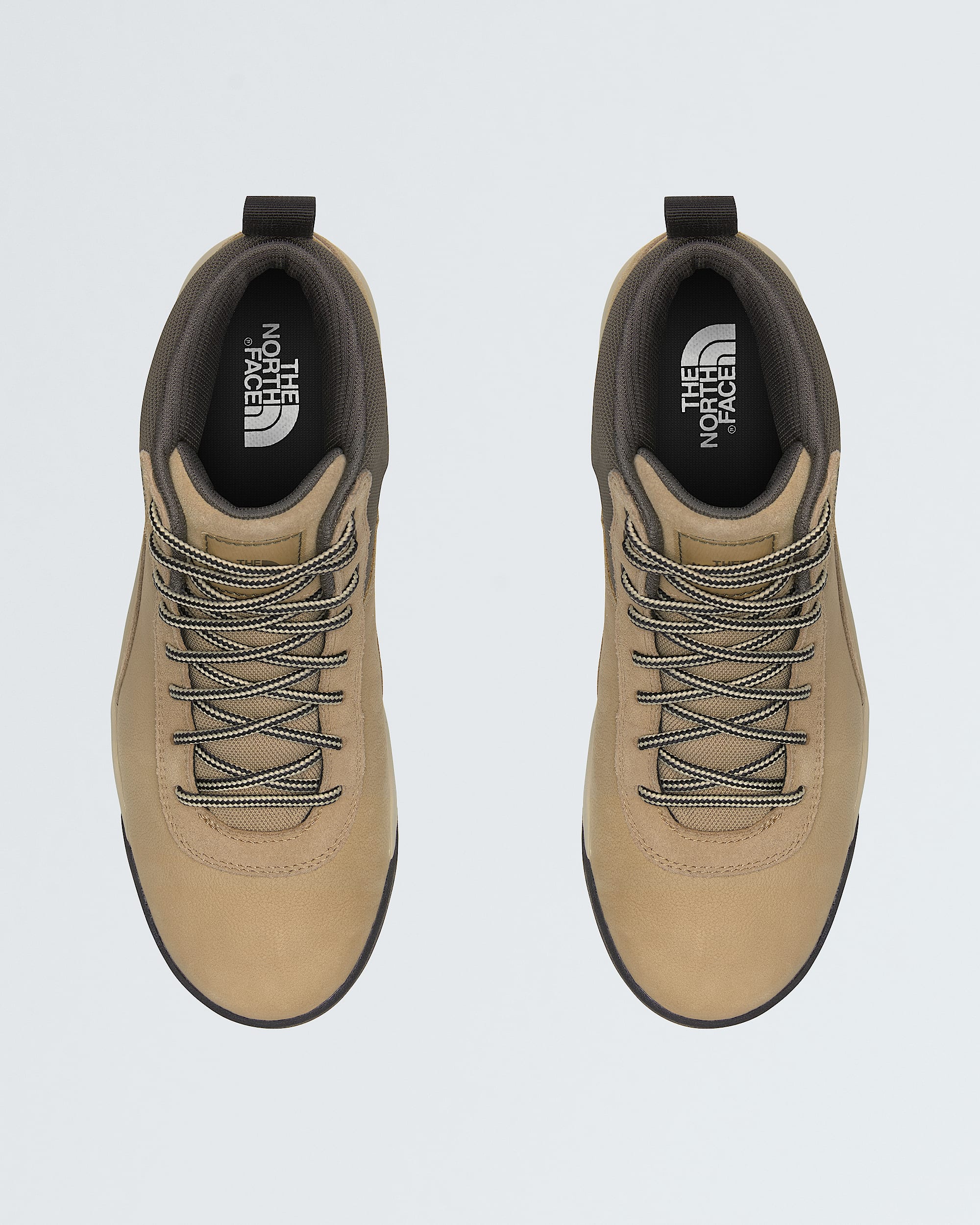 Mens Larimer Mid Waterproof Boots TNF DETAILINSTEP