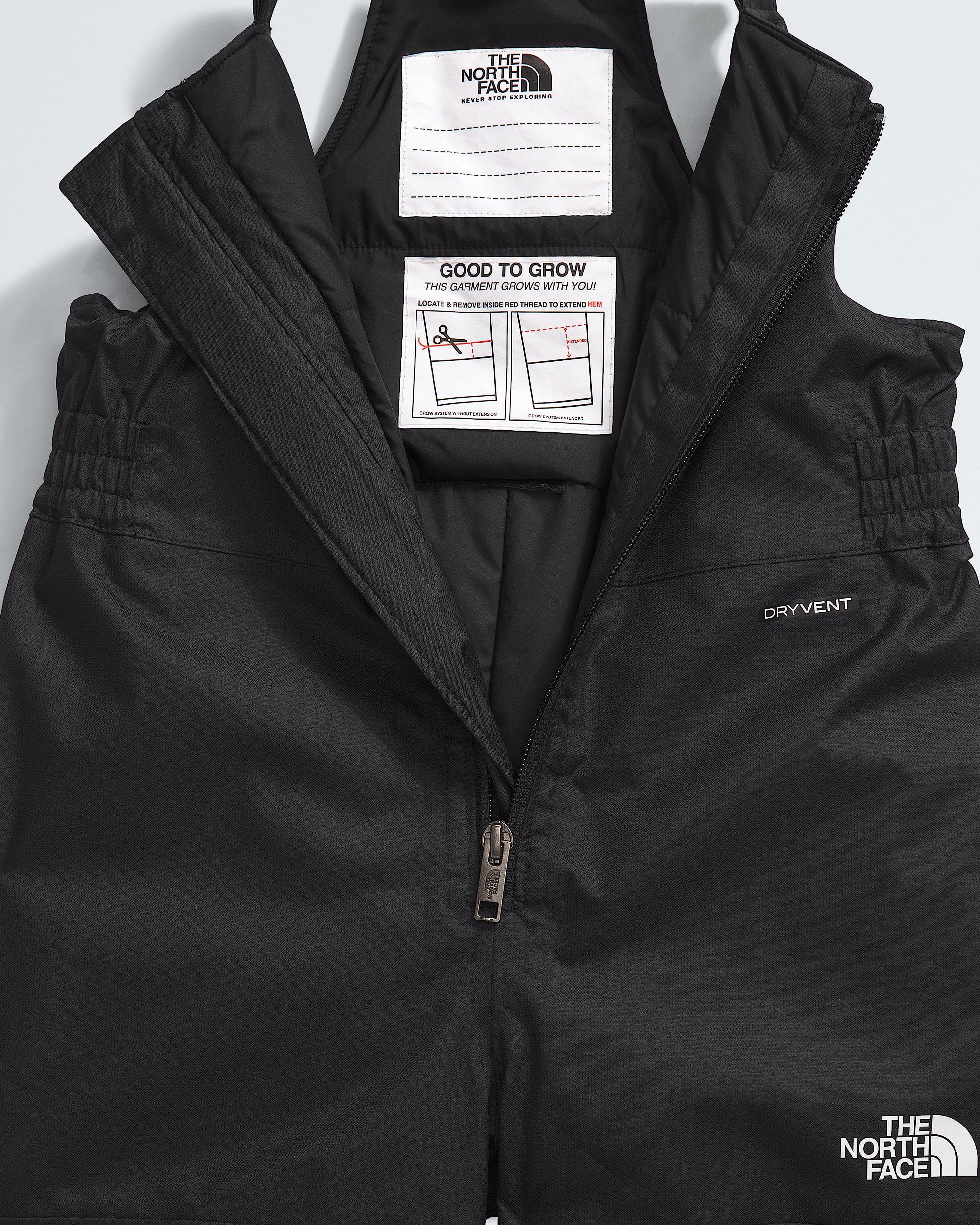 Kids Freedom Insulated Bibs TNF ALT2